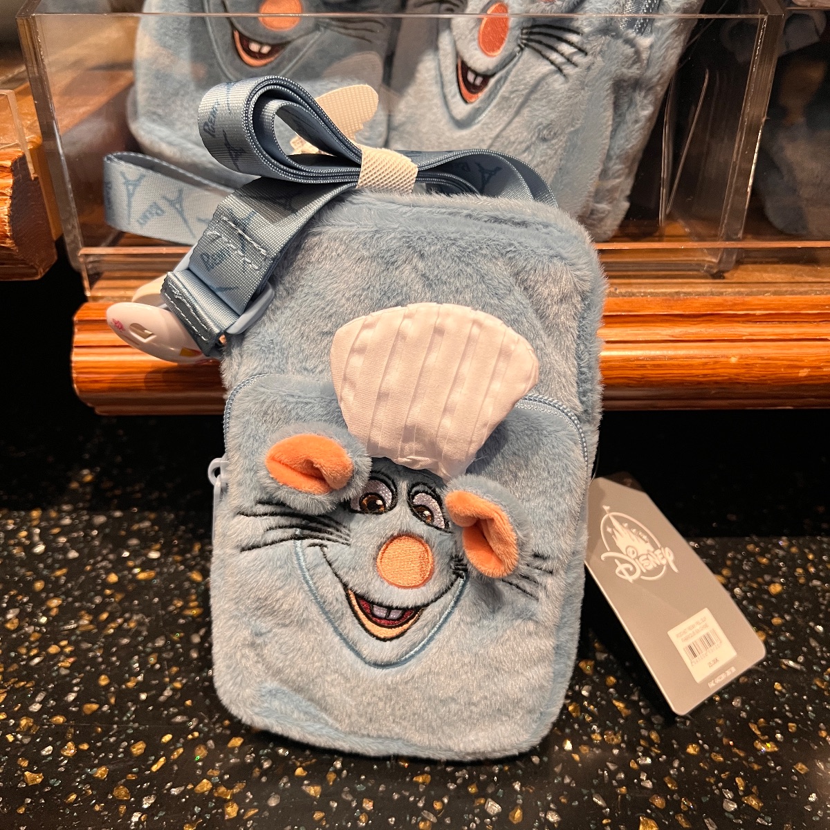 Disneyland Paris Ratatouille Remy Plush Side Bag