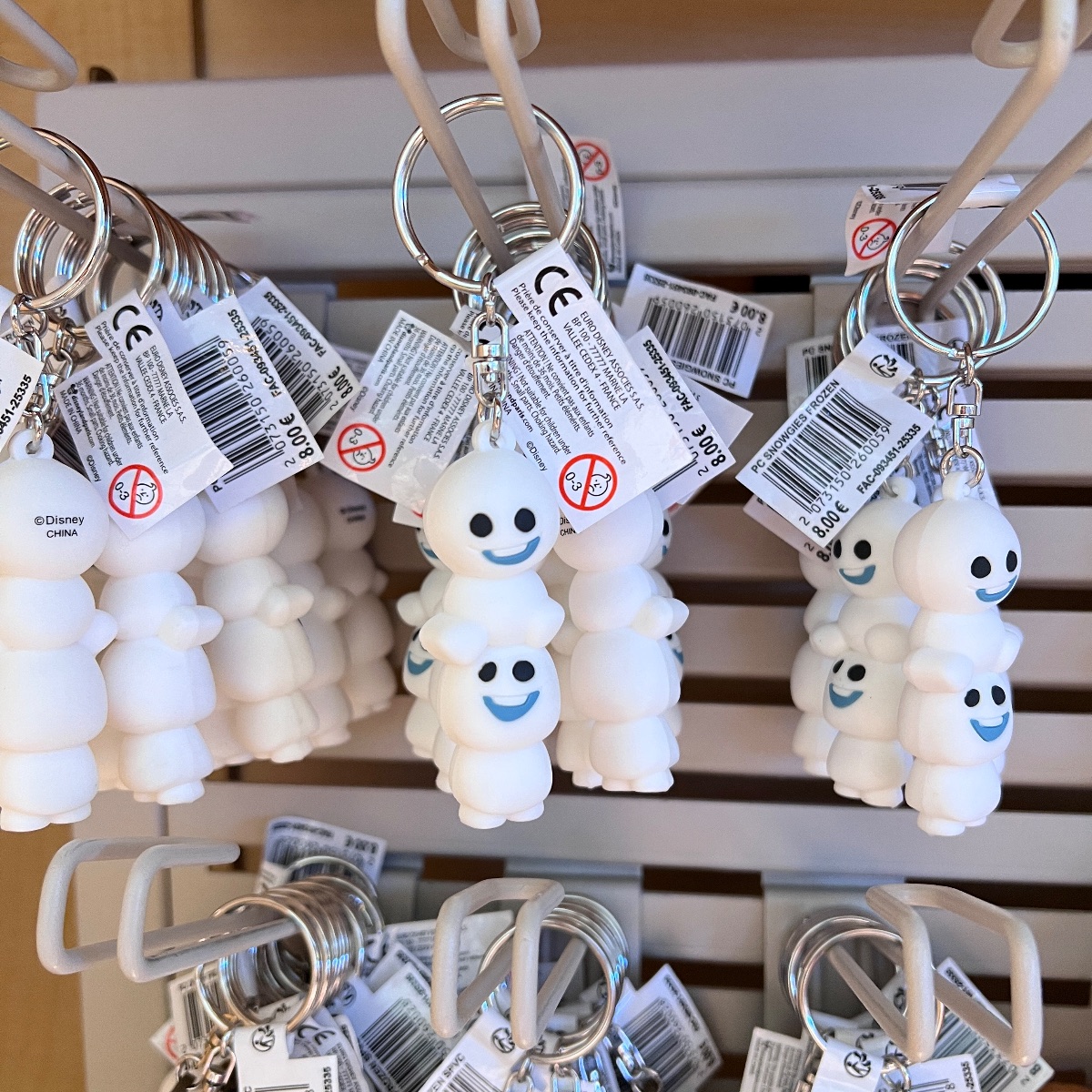 Disneyland Paris Frozen Snowgies Keyring view 1