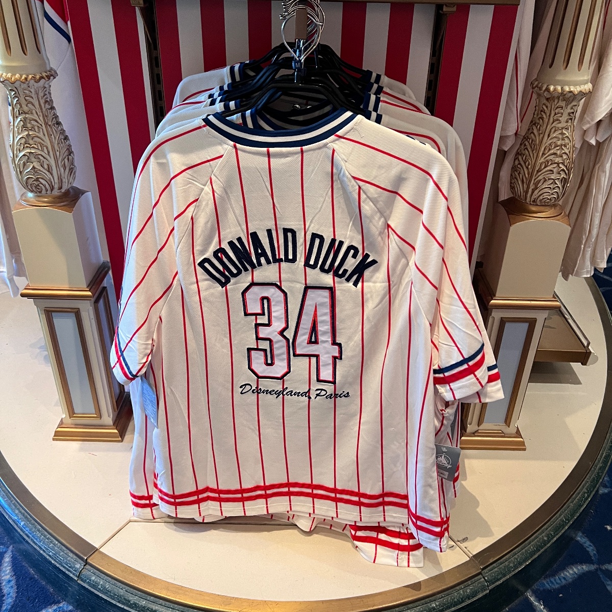 Disneyland Paris Donald Duck Sailor Baseball Jersey view 2
