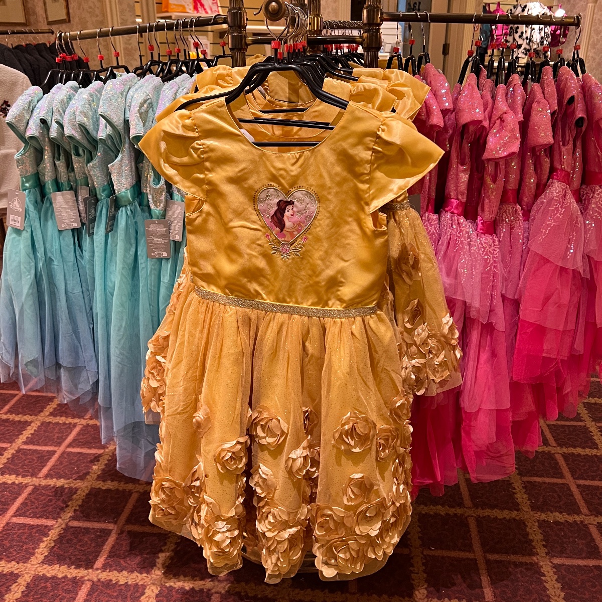Disneyland Paris Kids Beauty and the Beast Princess Belle Dress