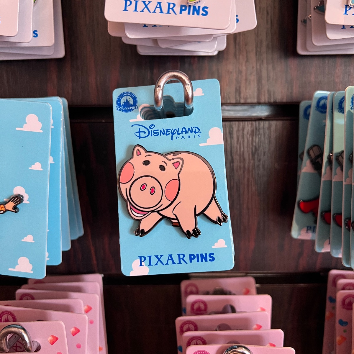 Disneyland Paris Toy Story Mr Pork Chop Pin view 1