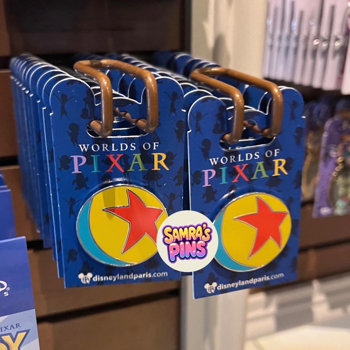 Disneyland Paris Pixar Ball Face Pin