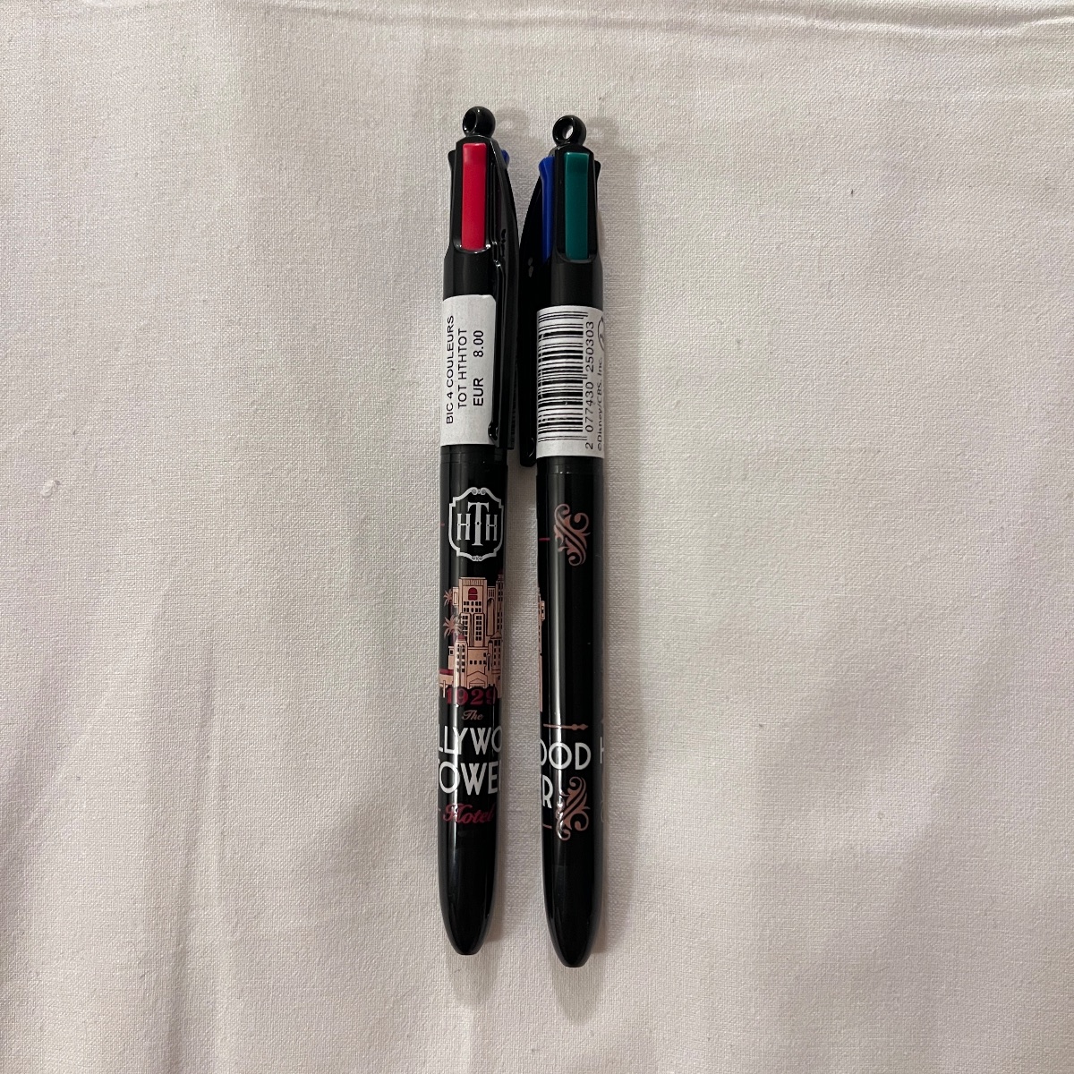 Disneyland Paris Hollywood Tower of Terror Bic 4 Colour Pen view 1