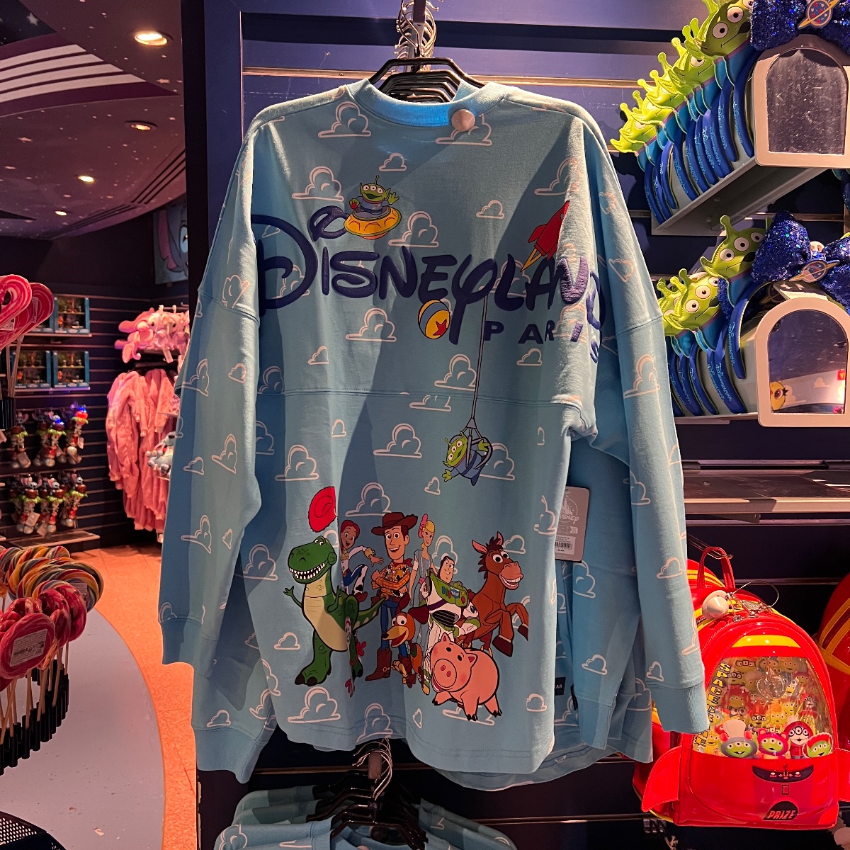 Disneyland Paris Cloud Sky Toy Story Cast Spirit Jersey
