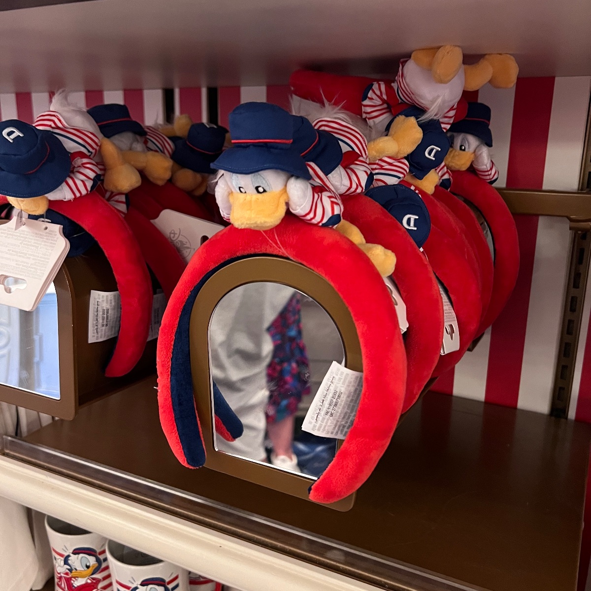 Disneyland Paris Donald Duck Sailor Plush Headband