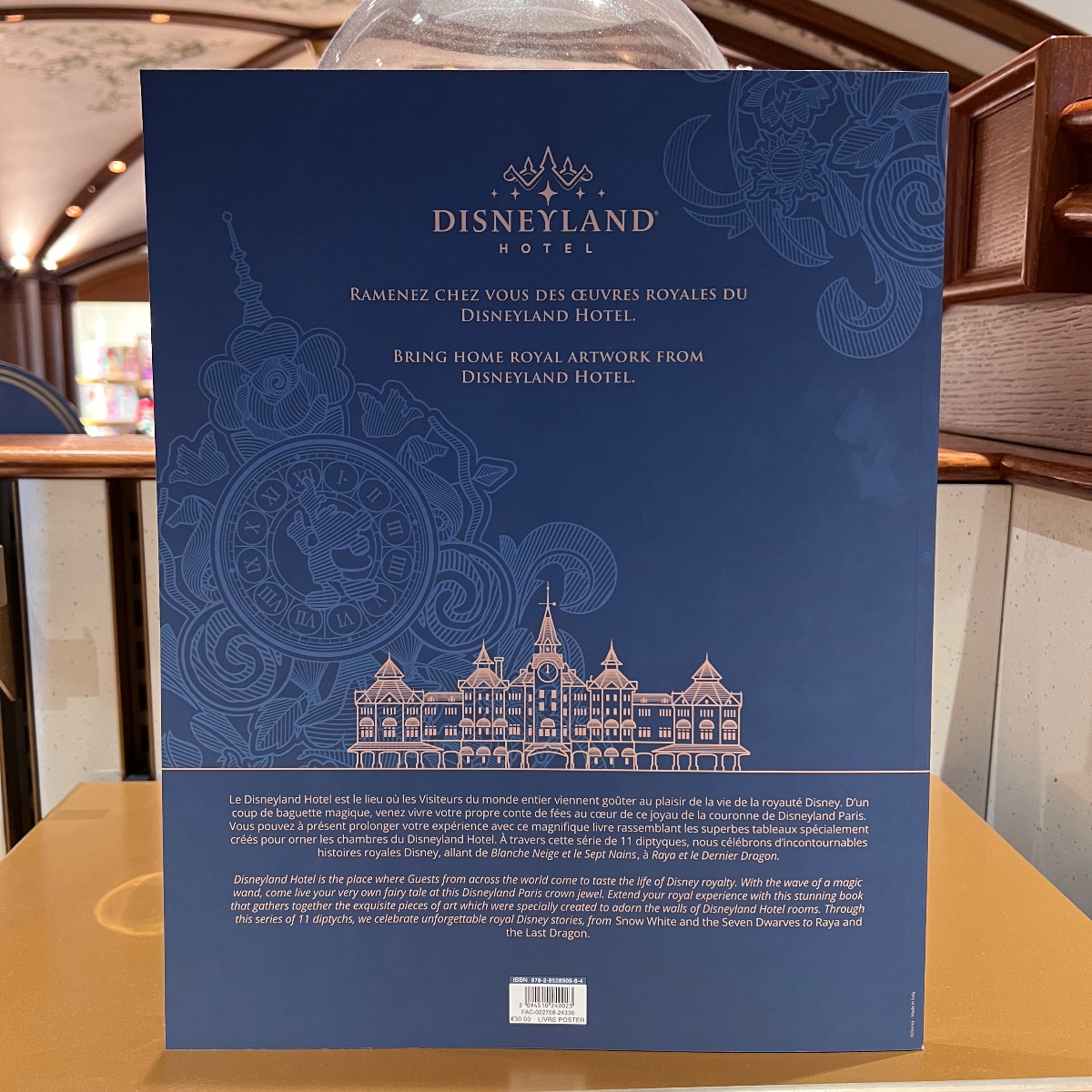 Disneyland Paris Hotel Poster Book view 2
