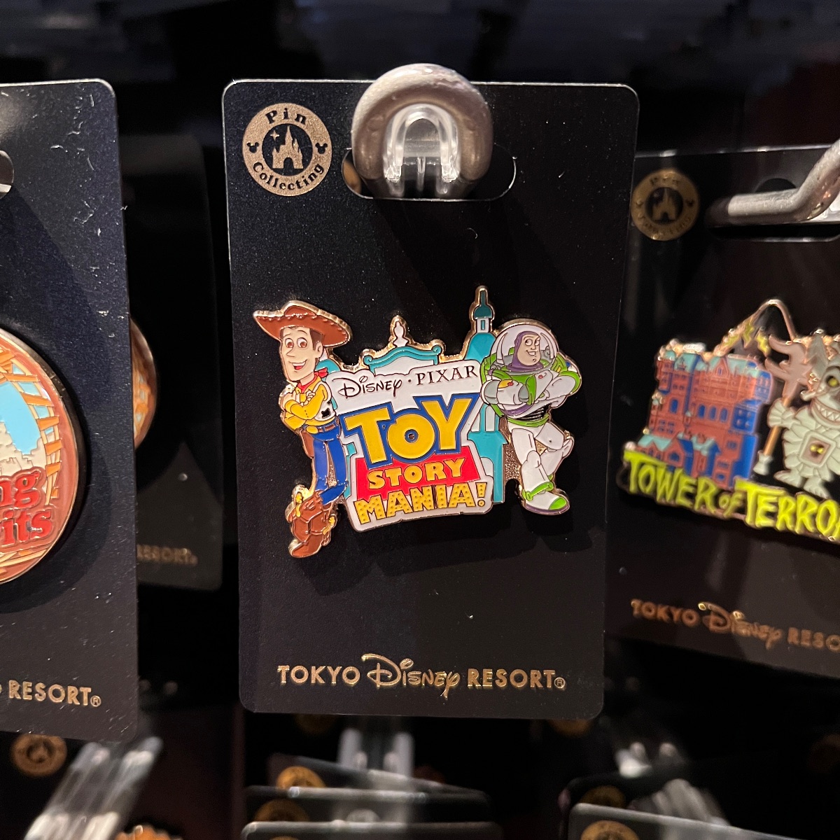 Tokyo Disney Toy Story Mania Attraction Pin view 1