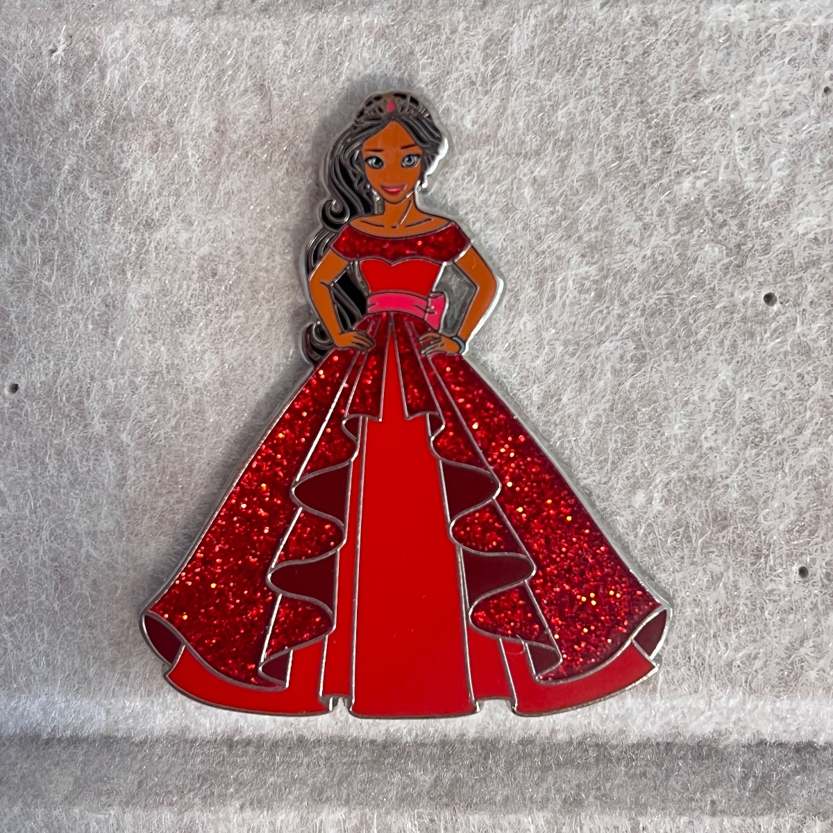 Disneyland Paris Elena of Avalor Red Dress Pin view 1