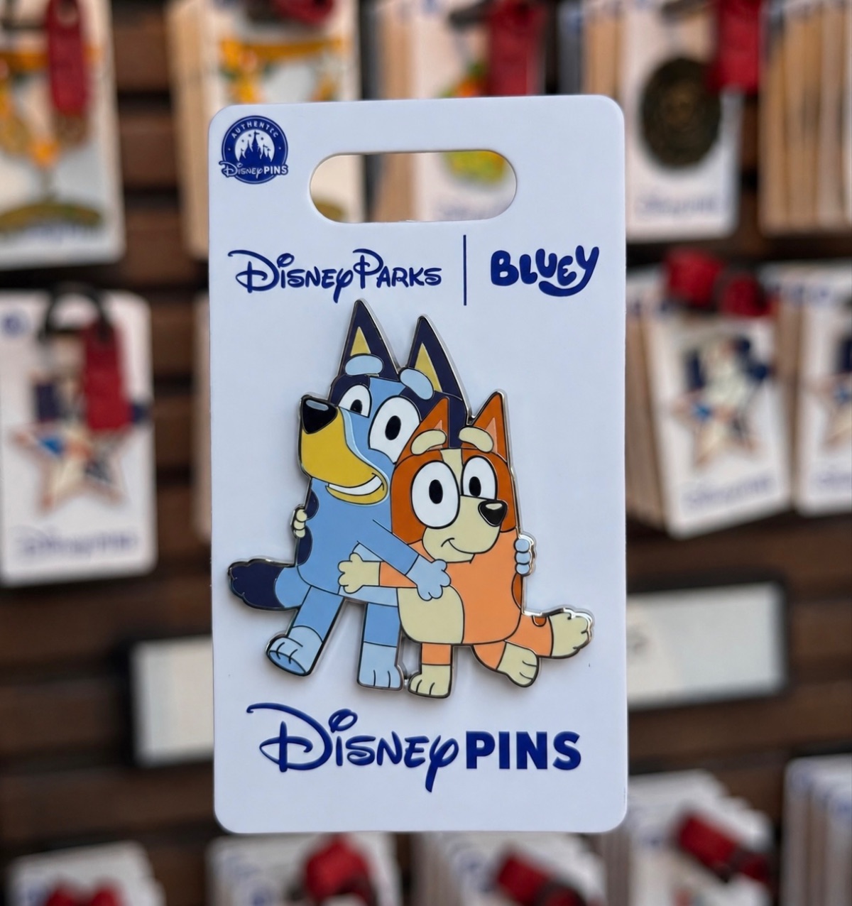 Walt Disney World Bluey Bingo Pin view 1