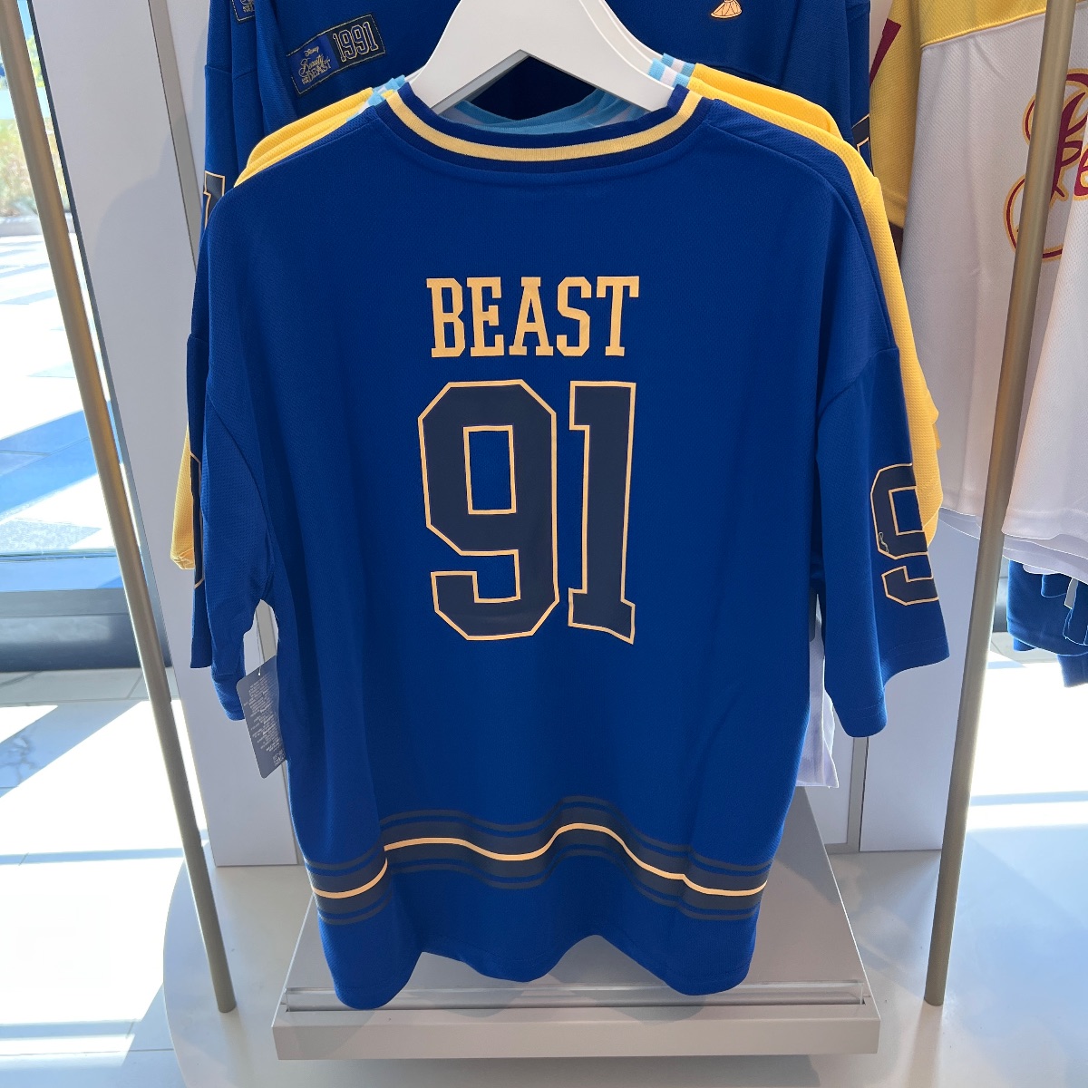 Disneyland Paris ‘Beast’ Beauty and the Beast Baseball Jersey view 3