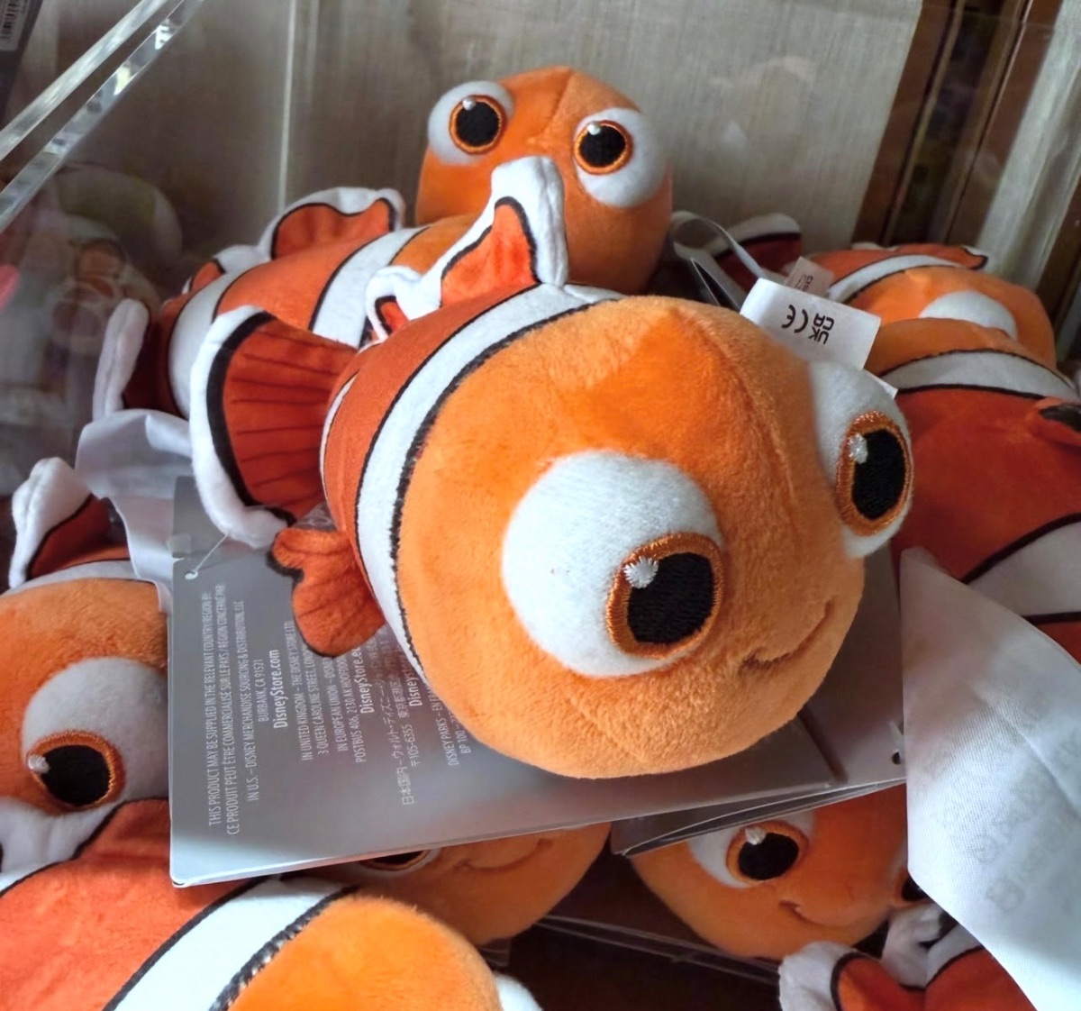 Disneyland Paris Finding Nemo Shoulder Pal Plush
