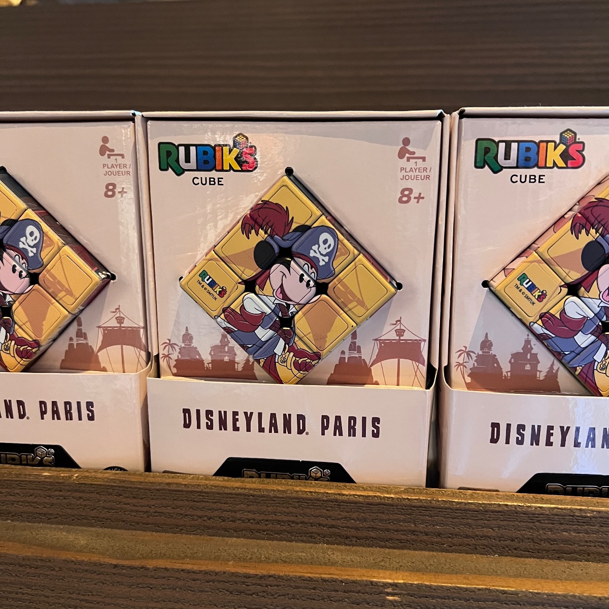 Disneyland Paris Attractions Rubiks Cube