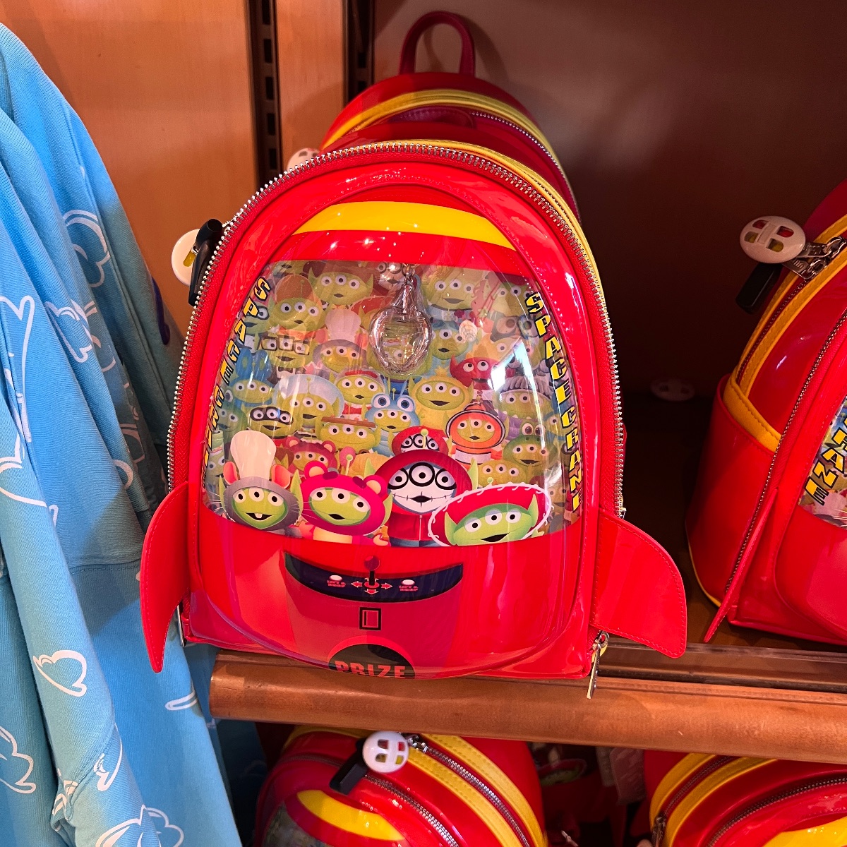 Disneyland Paris Loungefly Toy Story Aliens Claw Machine Backpack