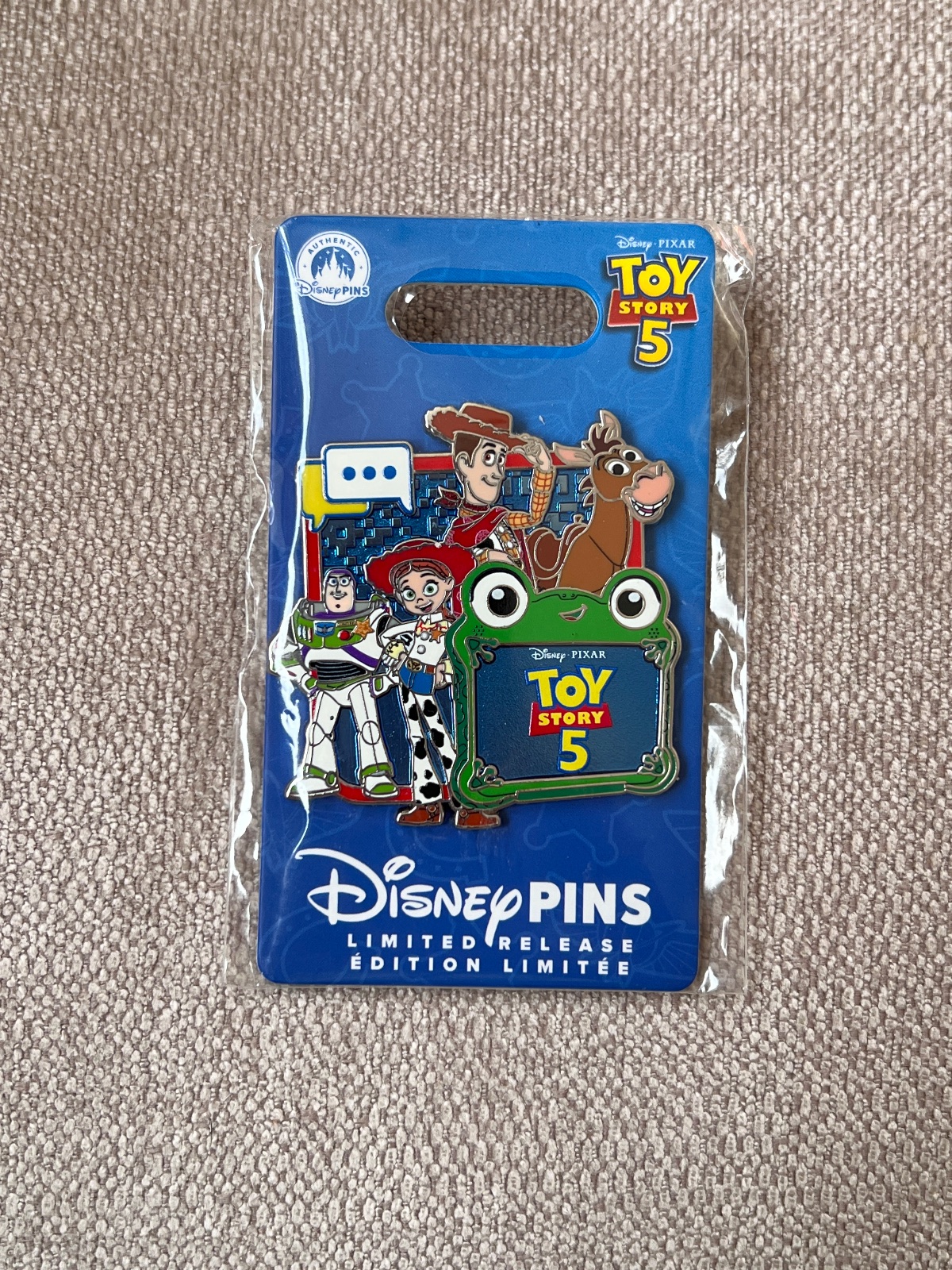 Disney Store Toy Story 5 Cast Limited Release Pin view 1