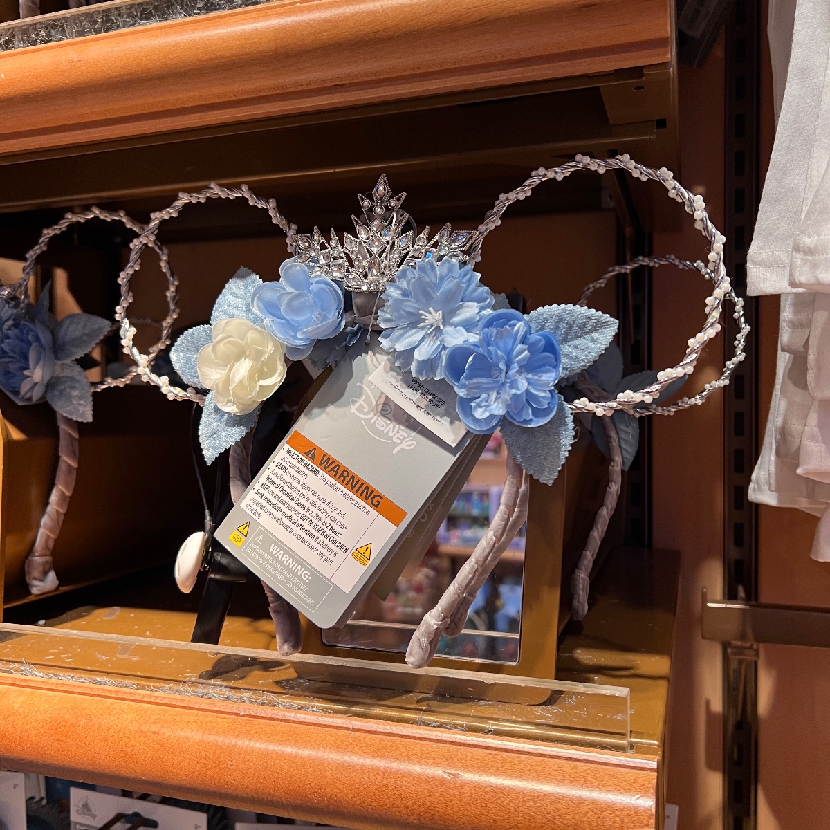 Disneyland Paris World of Frozen Light Up Minnie Ears