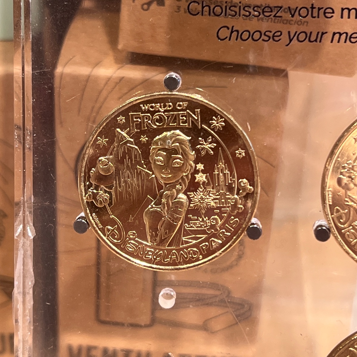 Disneyland Paris Monnaie De Paris World of Frozen Elsa Coin
