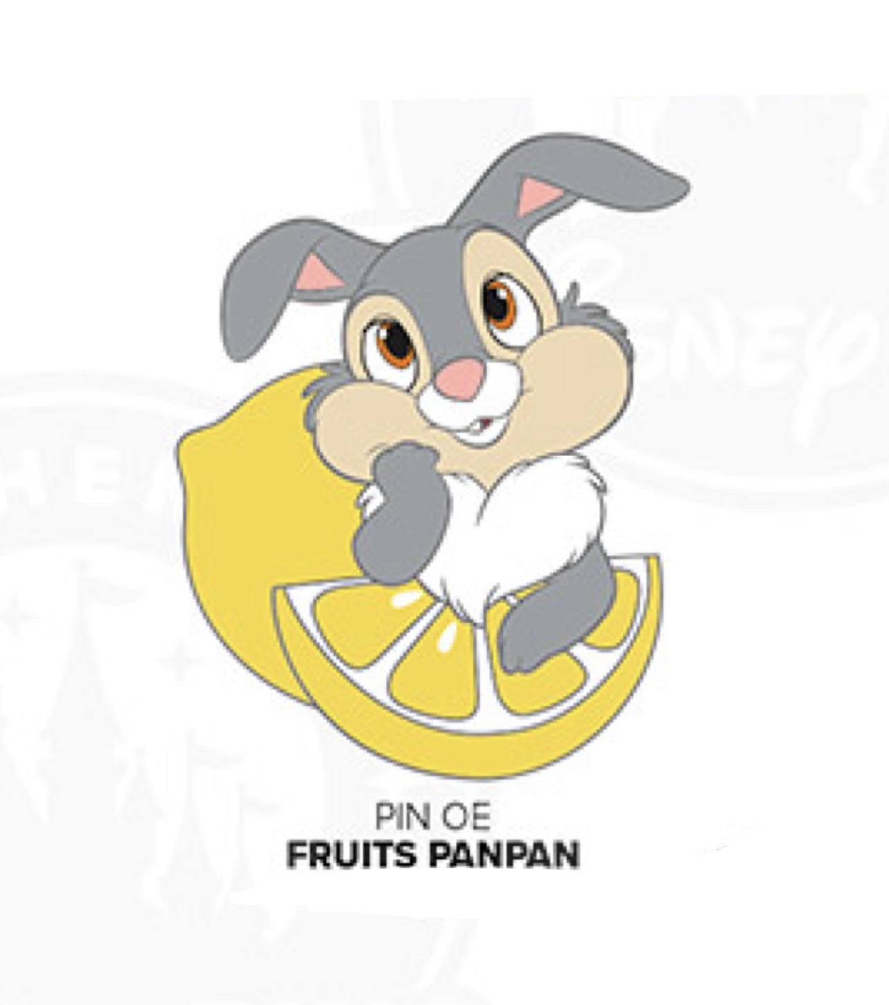 Disneyland Paris August 2026 Thumper Lemon Pin