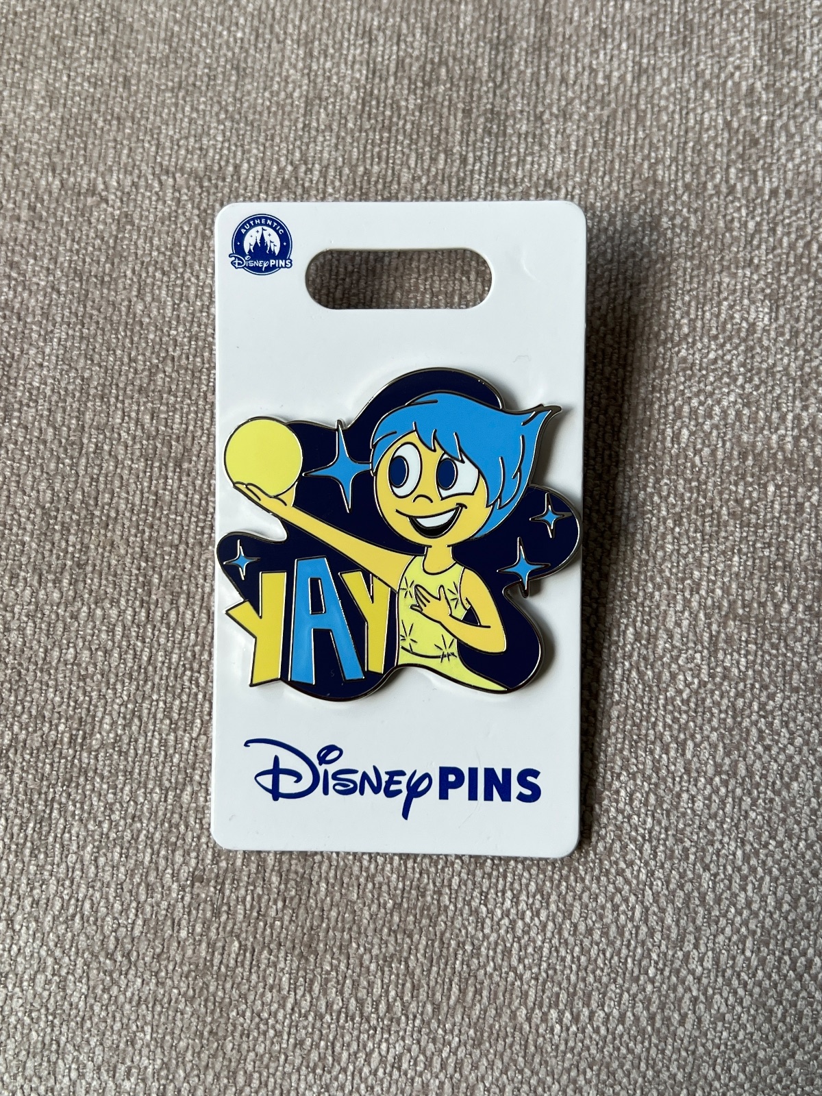 US Disney Inside Out Joy ‘Yay’ Memories Pin