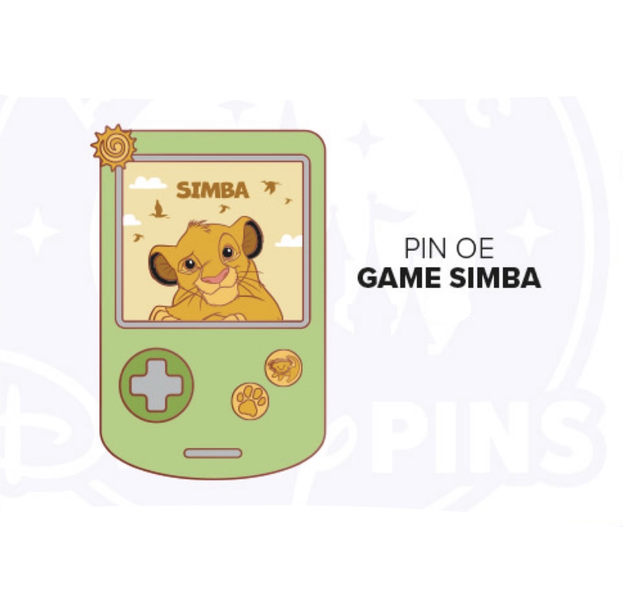 Disneyland Paris September 2026 Game Simba Pin
