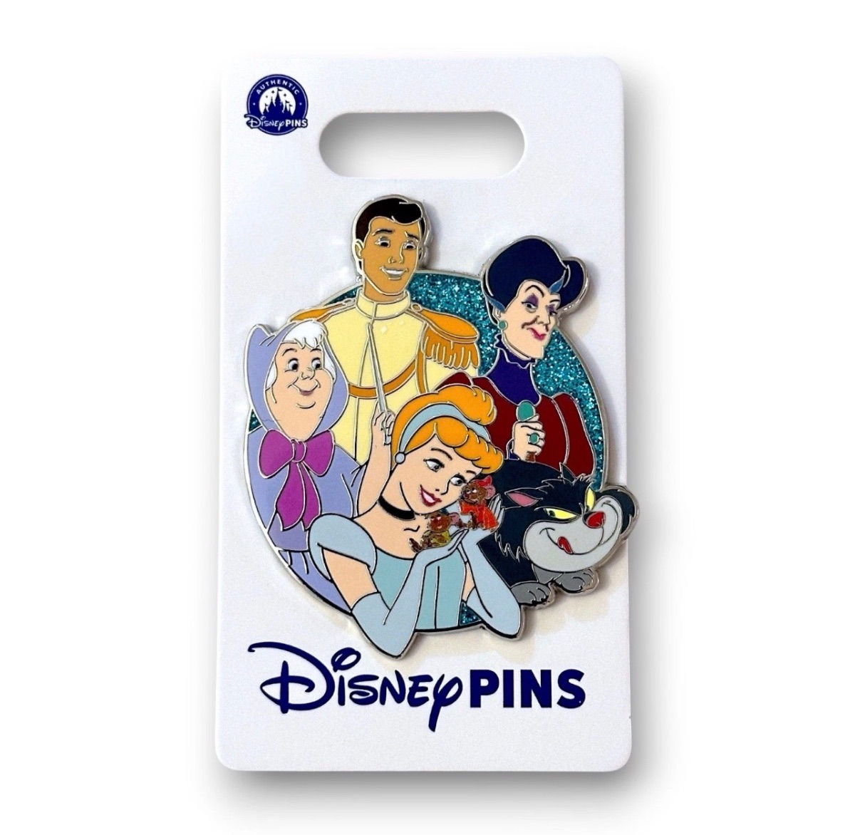 US Disney Cinderella Cast Cluster Pin view 1