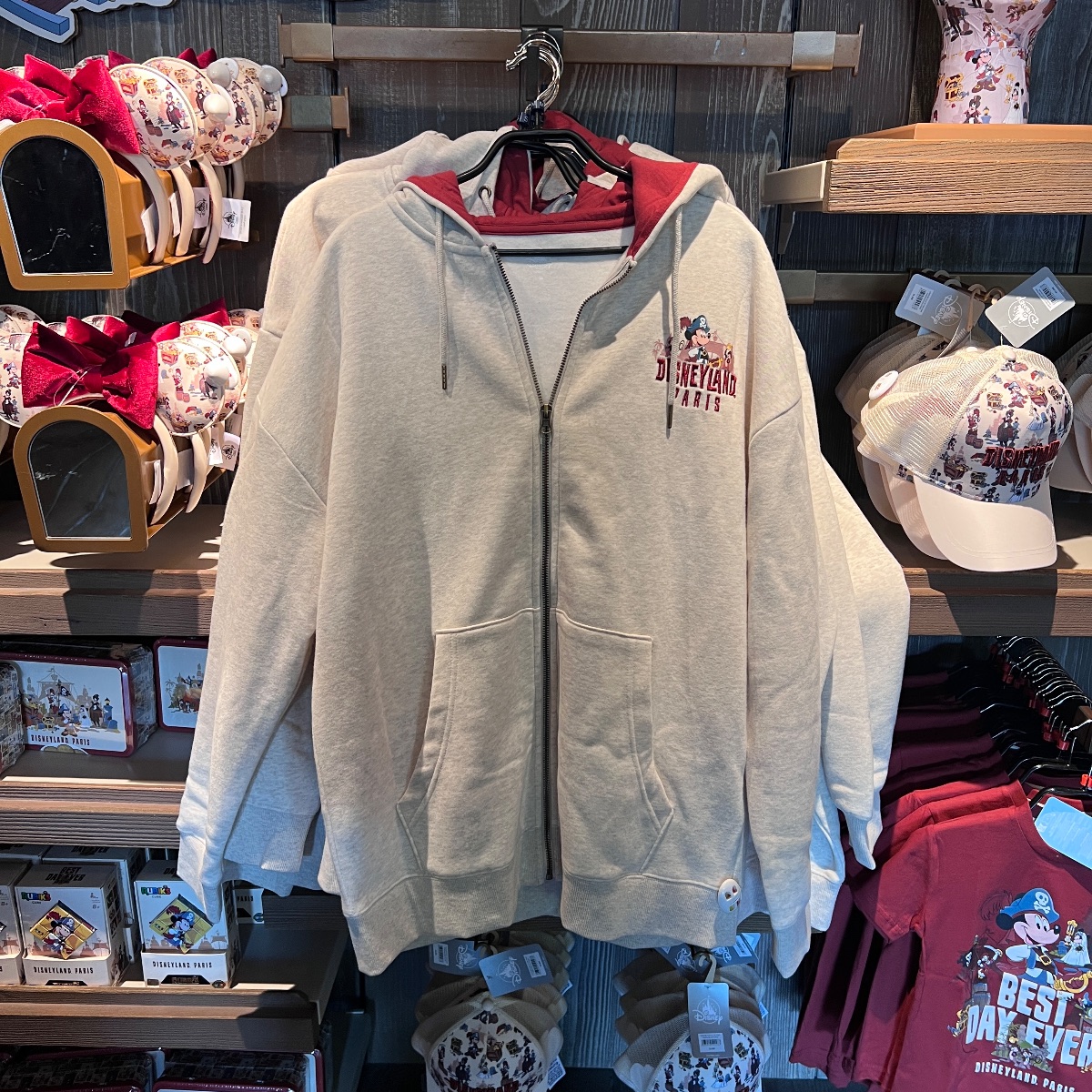 Disneyland Paris Attractions Hoodie view 3