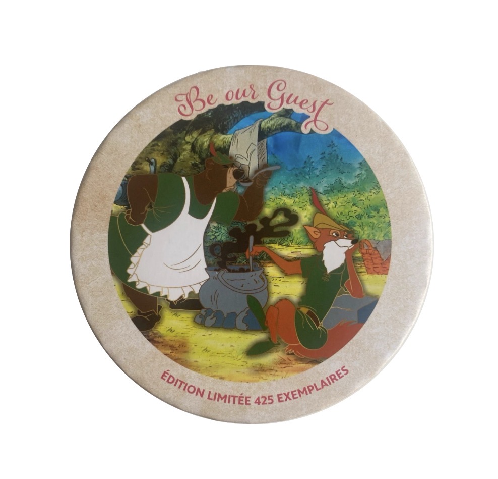 Disneyland Paris Limited Edition Be Our Guest Jumbo Robin Hood Pin view 2
