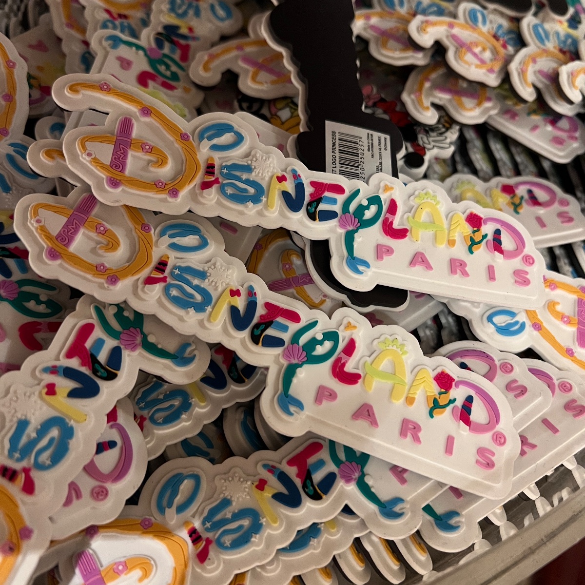 Disneyland Paris Princess Character Logo Magnet