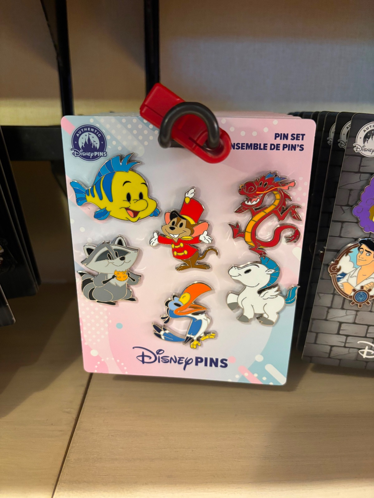 US Disney Sidekick 6 Pin Booster Pack view 1
