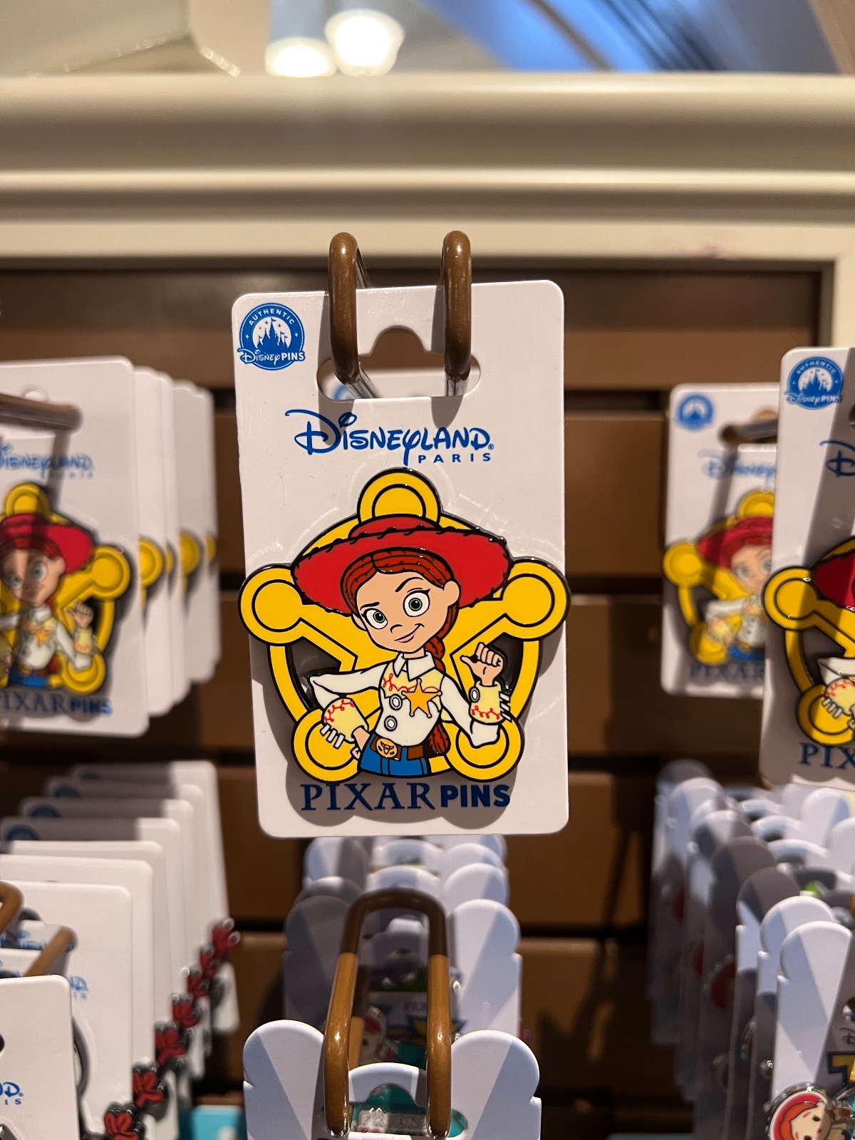 Disneyland Paris Toy Story Jessie Sheriff Badge Pin