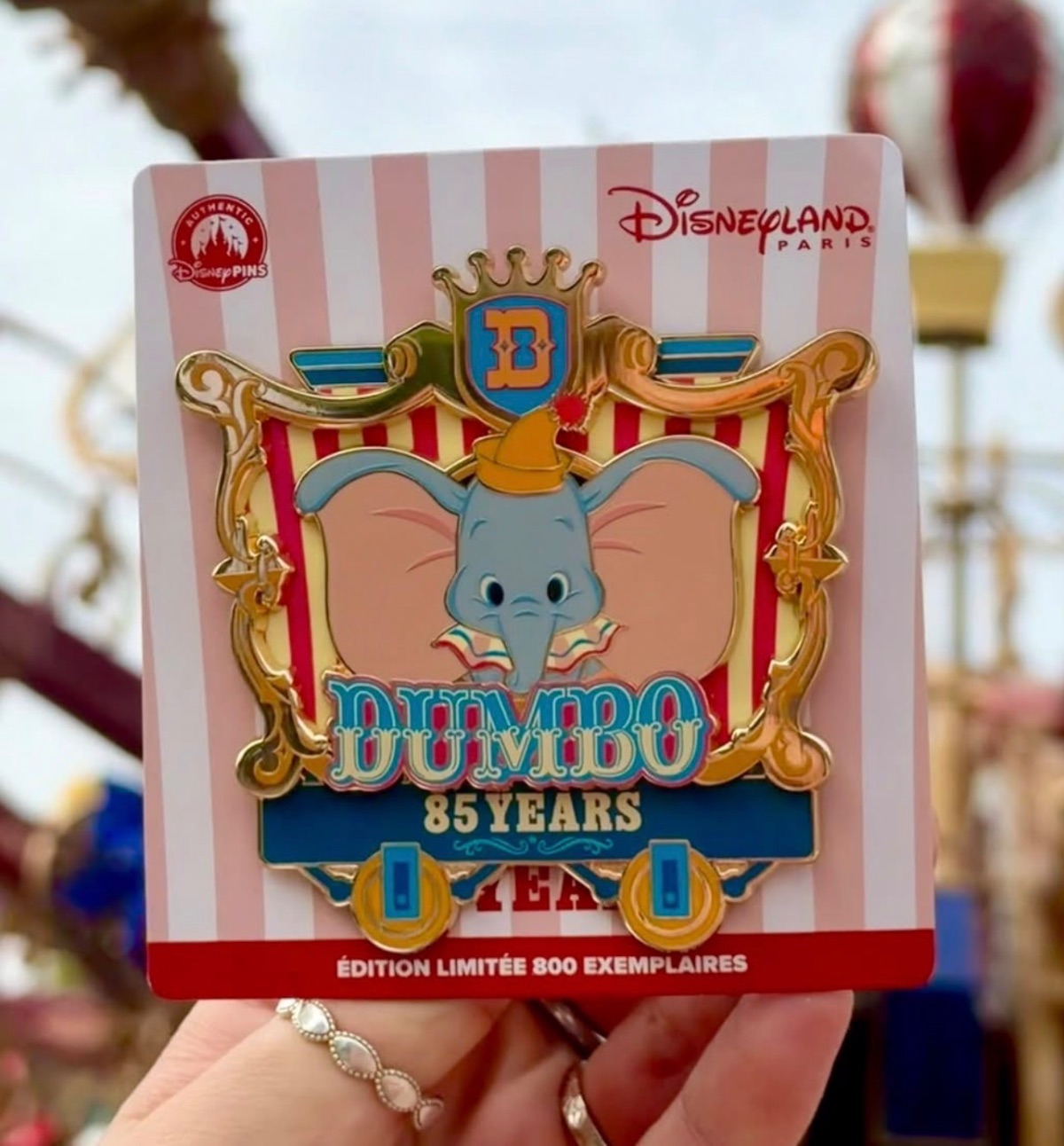 Disneyland Paris Limited Edition Dumbo Pin