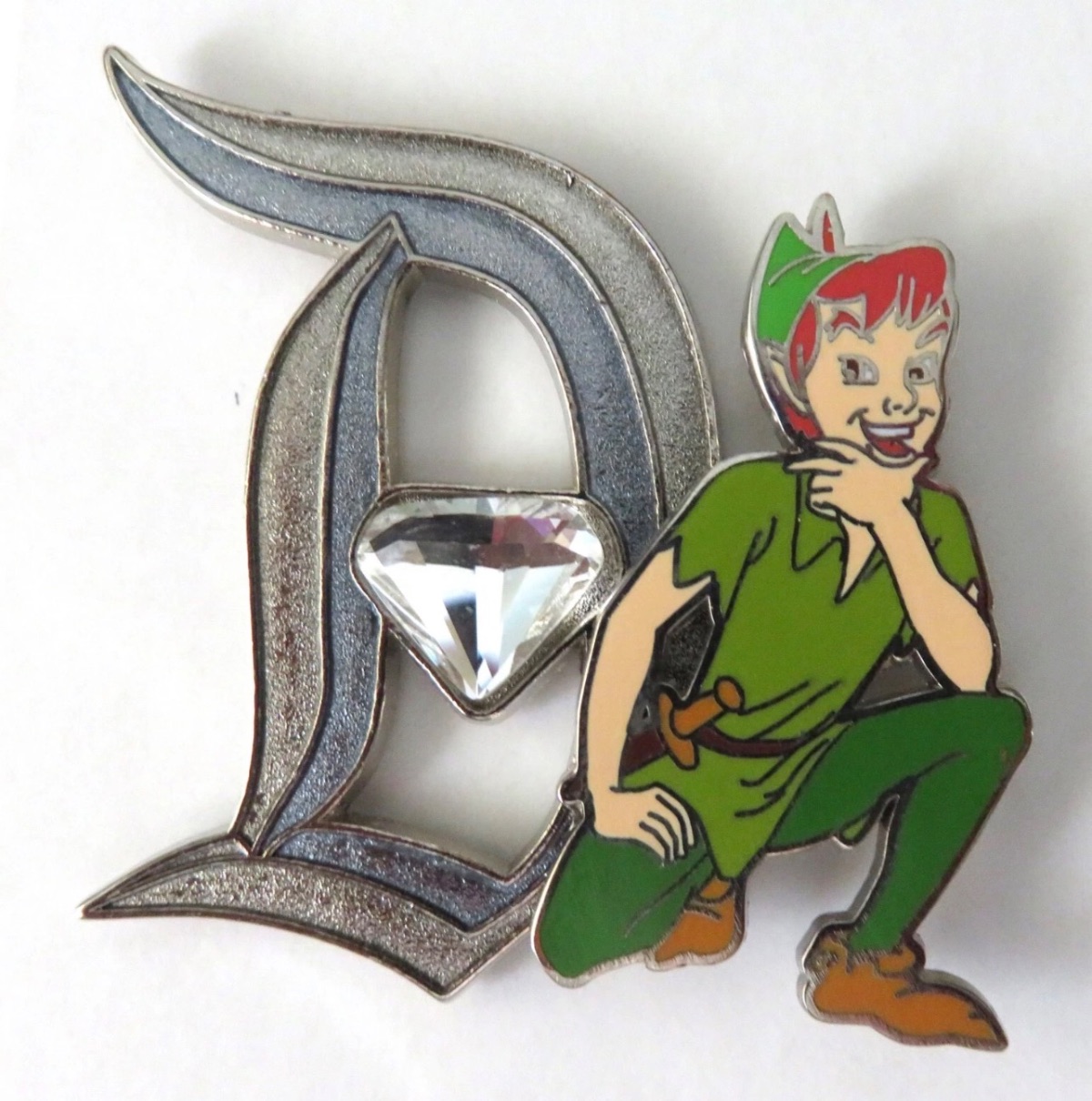 Disneyland Resort Limited Edition 60th Diamond Celebration Peter Pan Pin view 1
