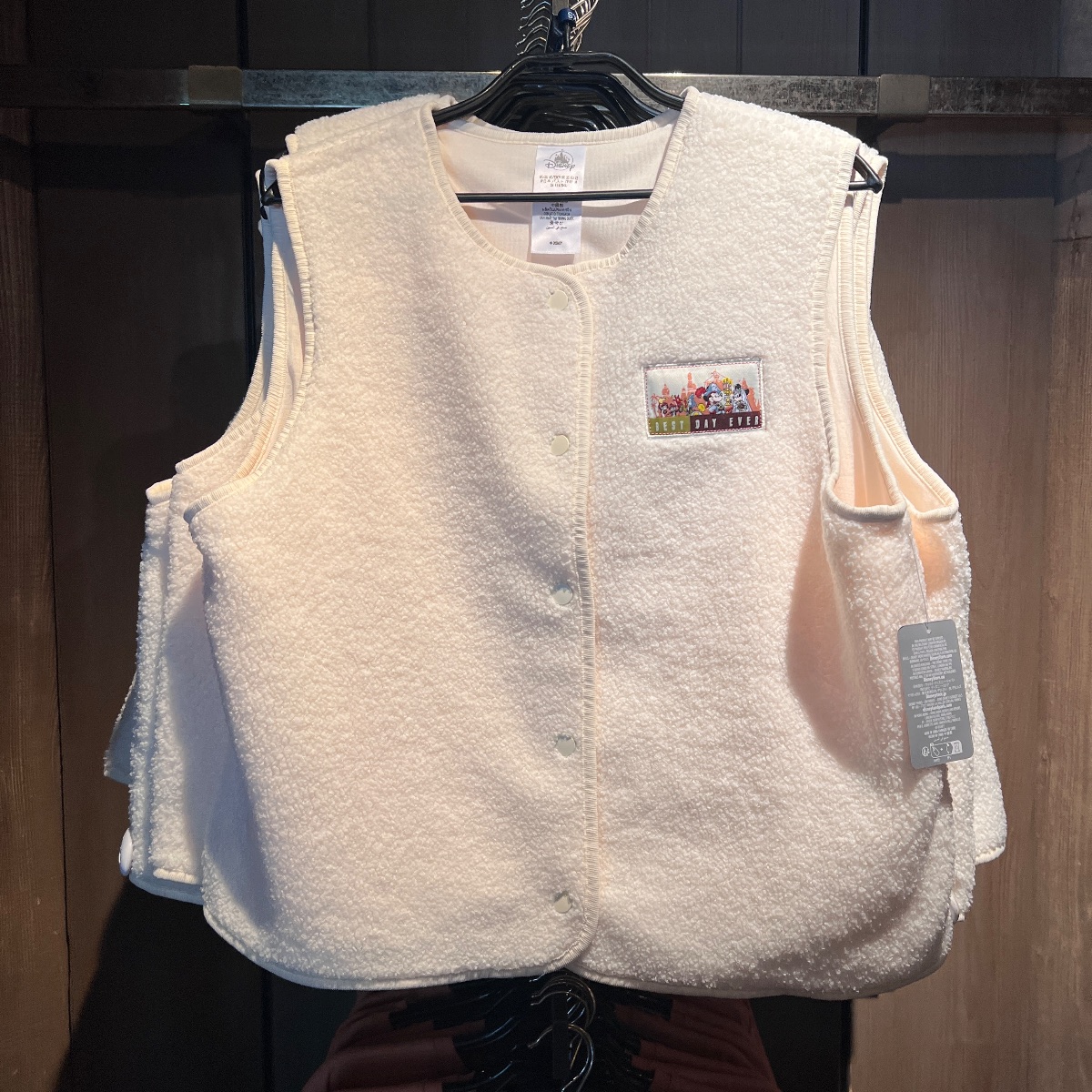 Disneyland Paris Attractions Sleeveless Fleece view 1