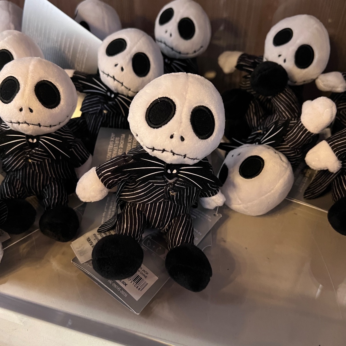 Disneyland Paris Shoulder Pal Jack Skellington Plush