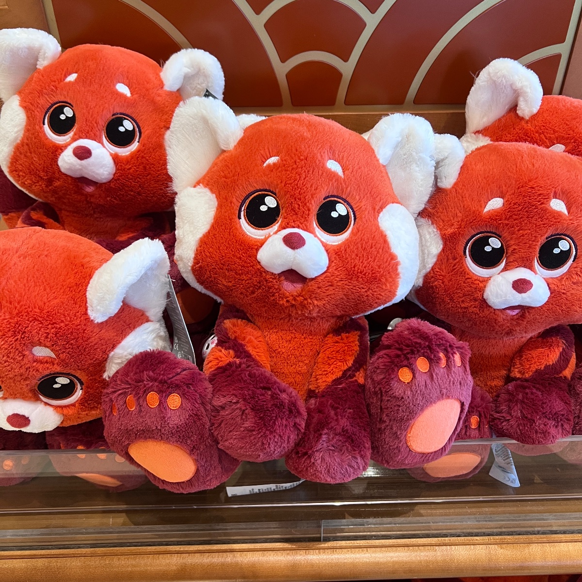 Disneyland Paris Turning Red Mei Mei Big Foot Plush view 2