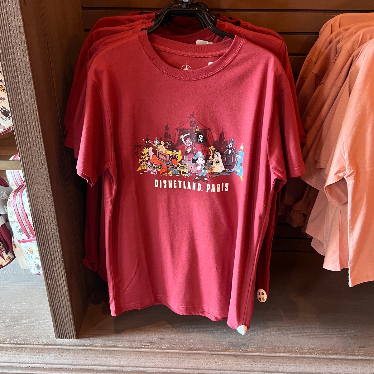 Disneyland Paris Attractions ‘Best Day Ever’ Basic Printed T-Shirt