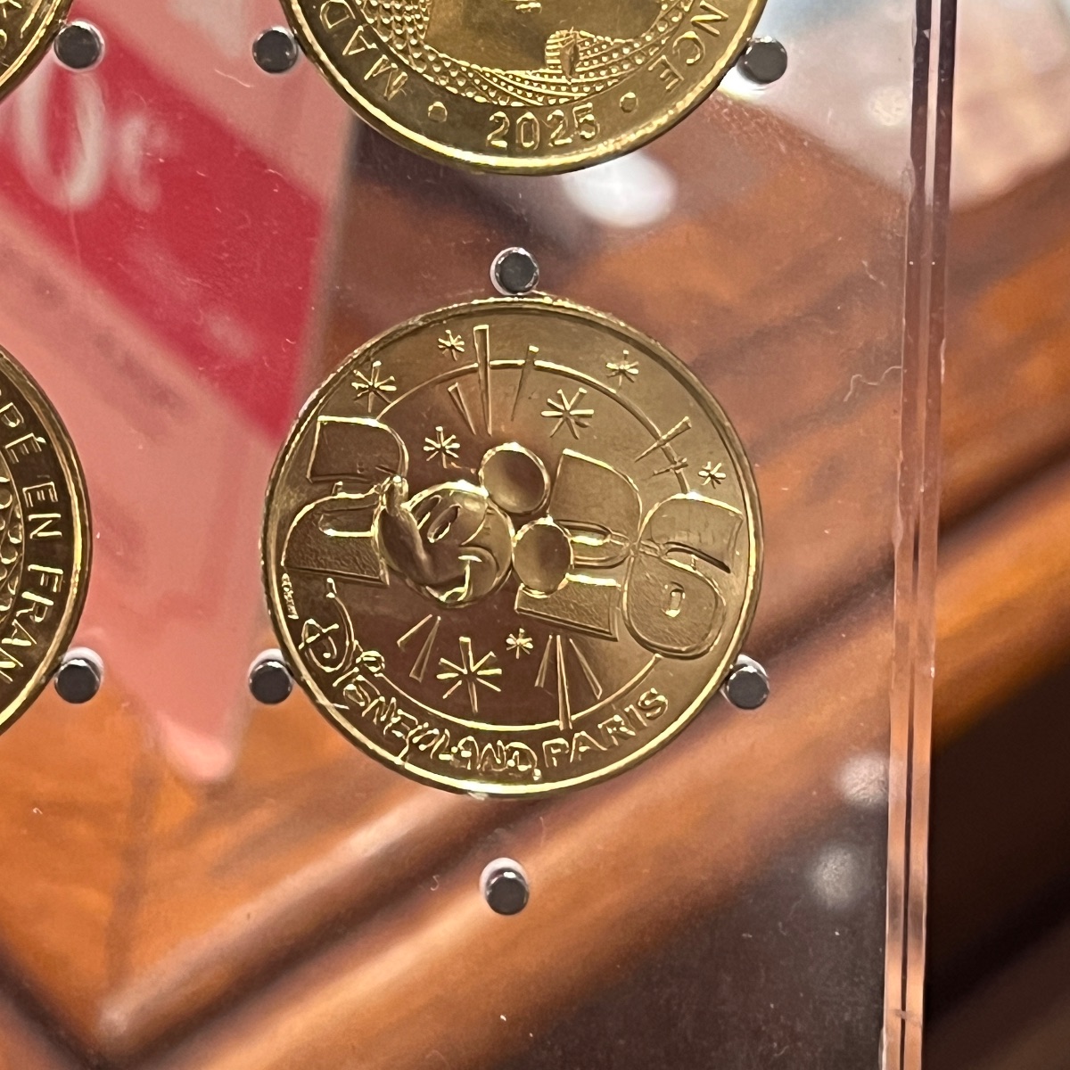 Disneyland Paris 2026 Mickey Mouse Monnaie de Paris Coin view 1