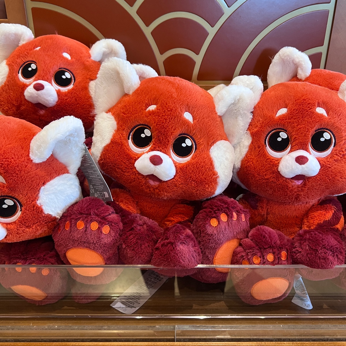Disneyland Paris Turning Red Mei Mei Big Foot Plush