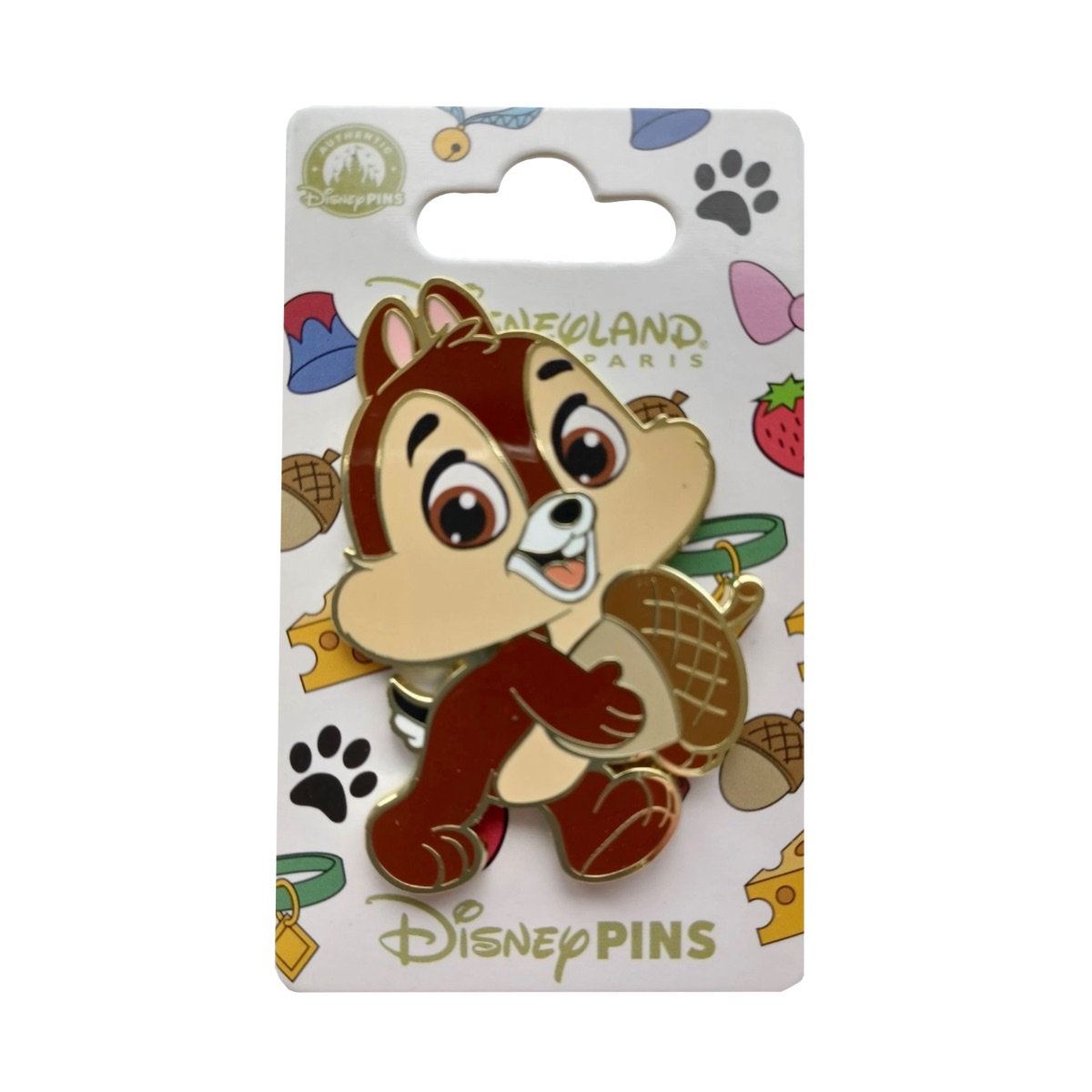 Disneyland Paris Cute Chip Acorn Pin