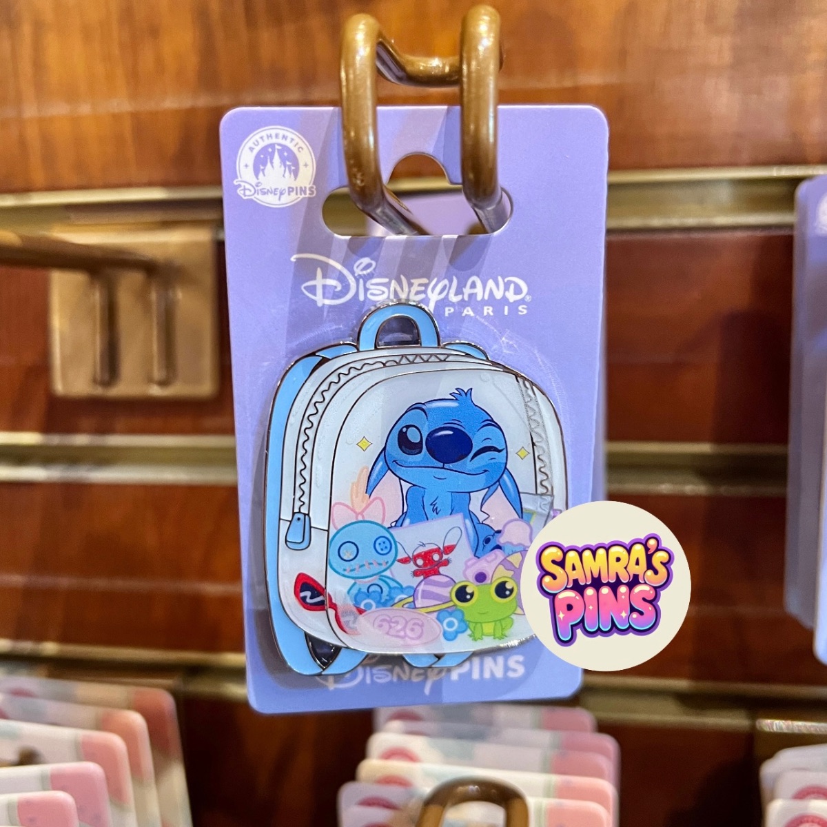 Disneyland Paris September 2026 Starter Pack Stitch Pin