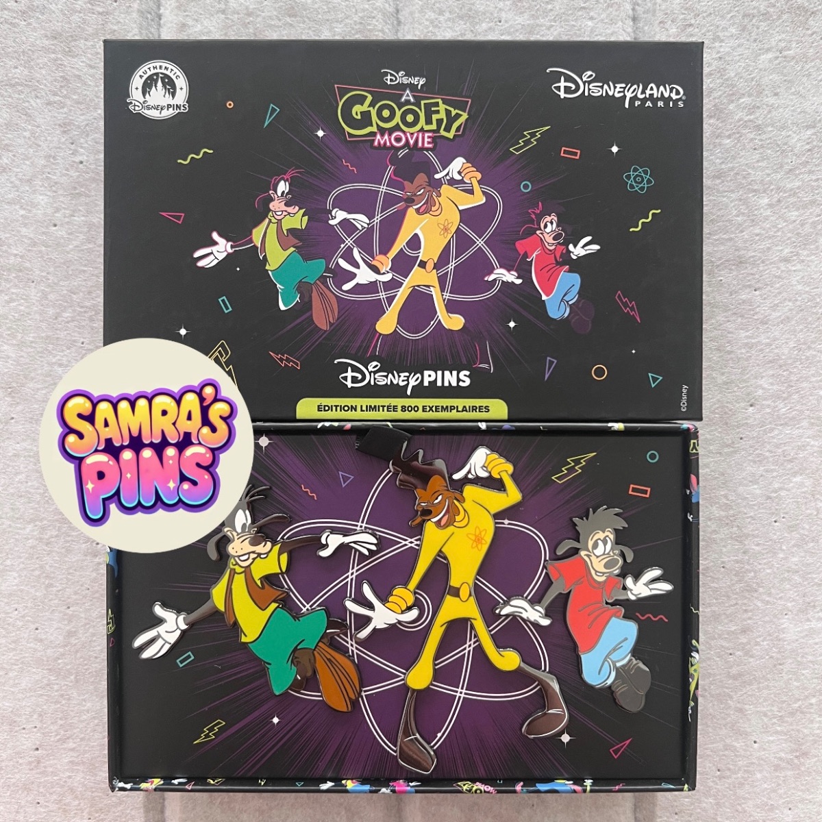Disneyland Paris Limited Edition Goofy Movie Jumbo Pin view 1