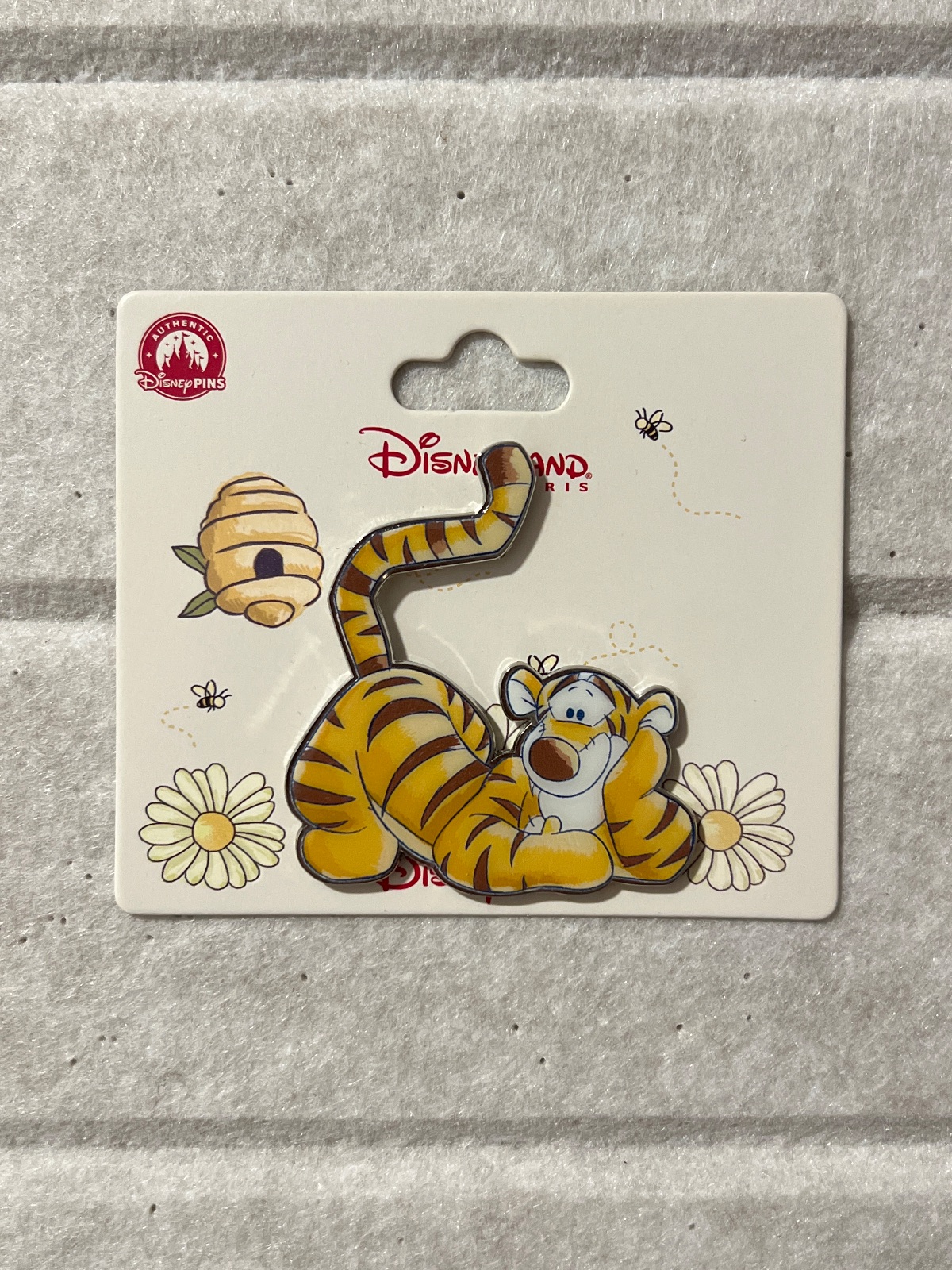Disneyland Paris Tigger Animated Sketch Pin view 1