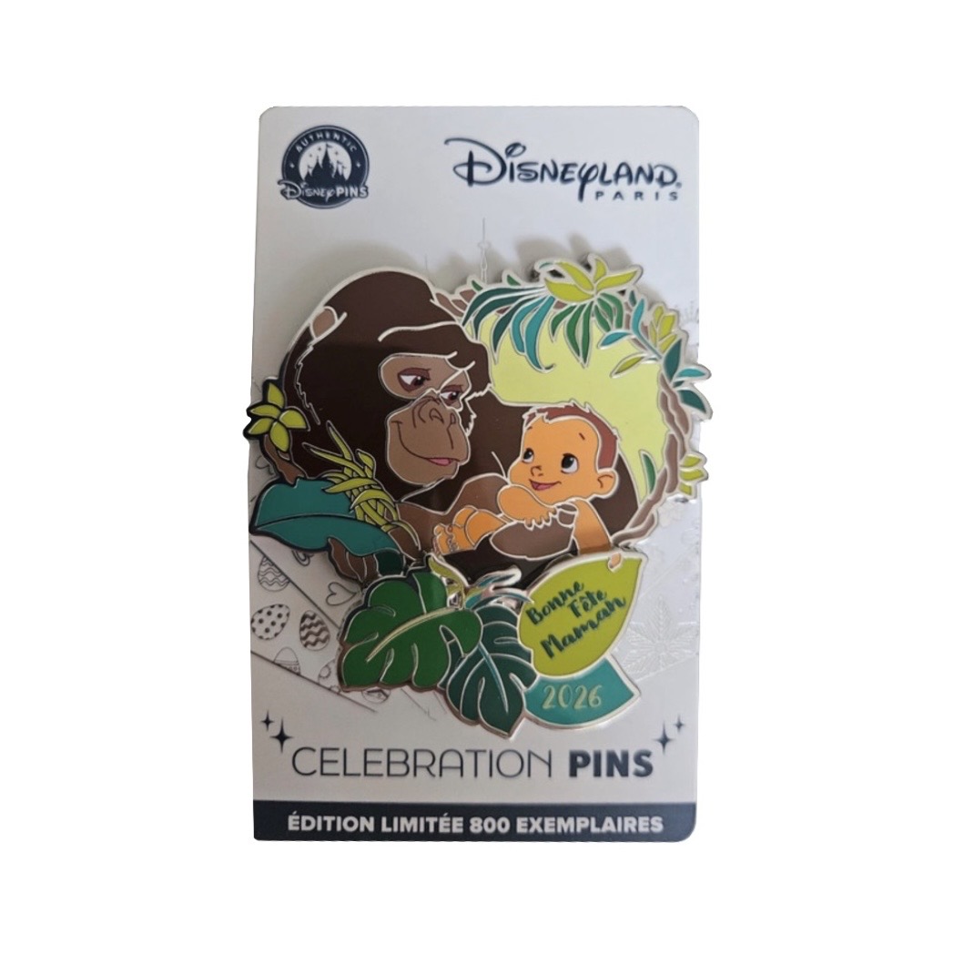 Disneyland Paris Limited Edition Mothers Day Tarzan Pin view 1