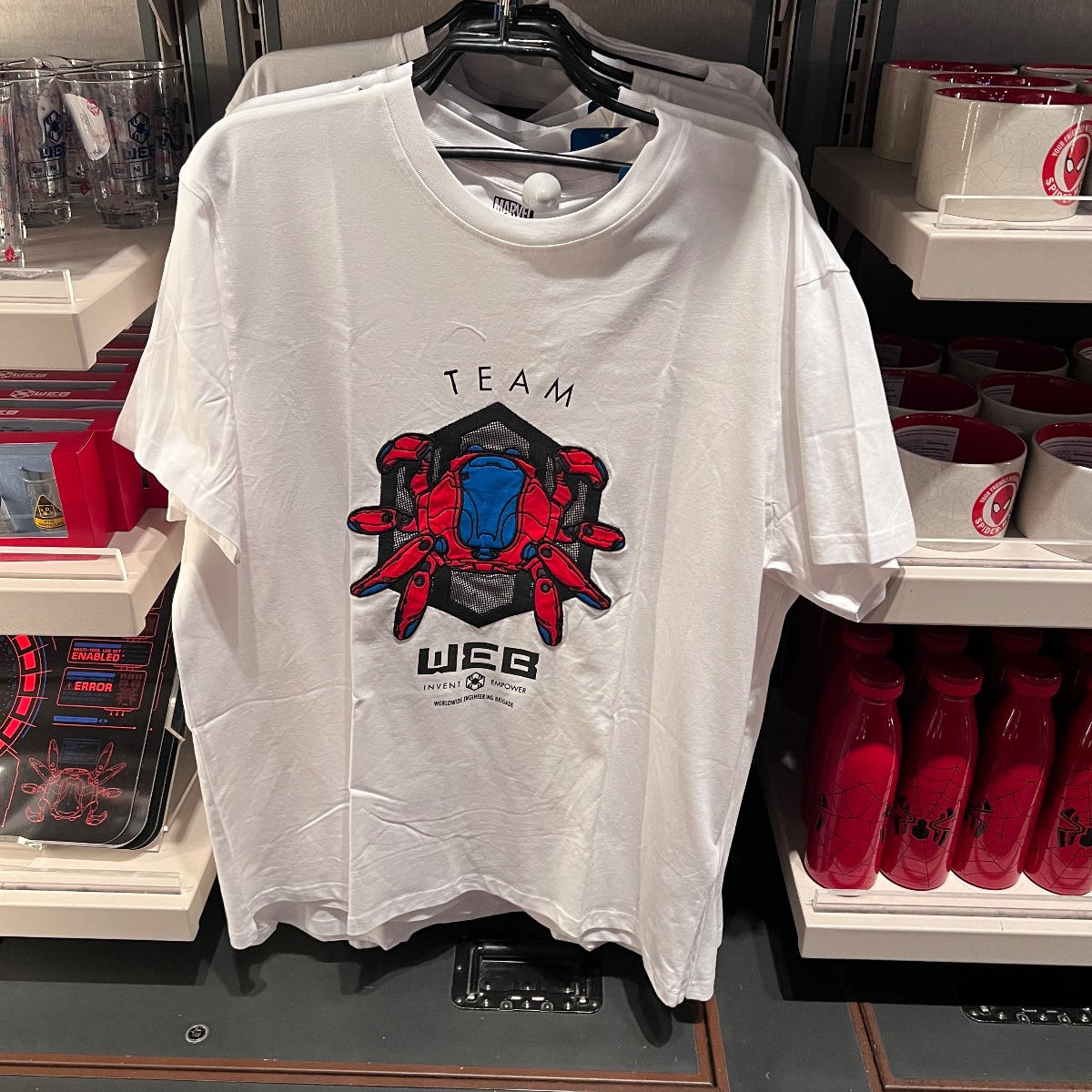 Disneyland Paris Spiderman Team Web T-Shirt