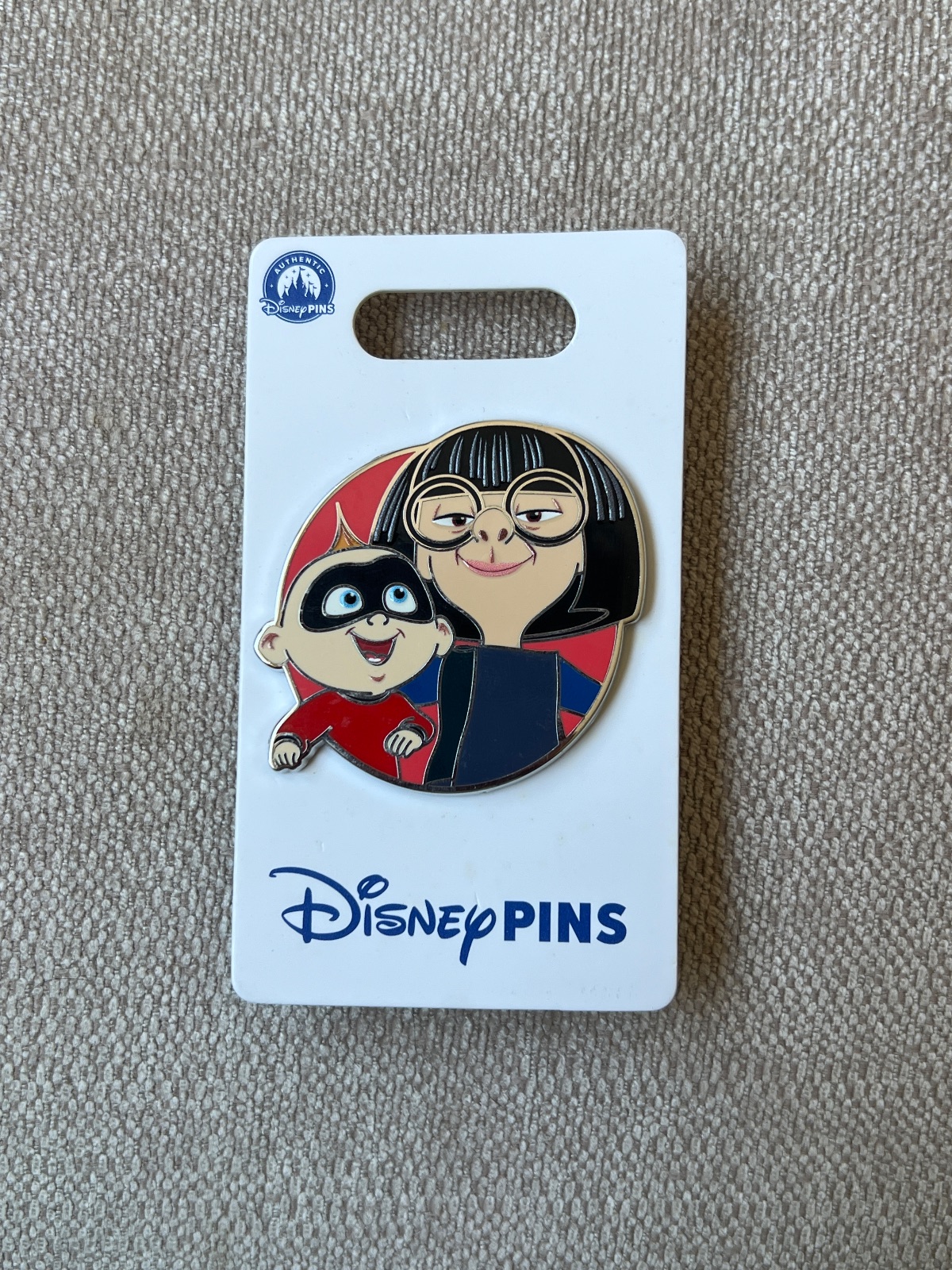 US Disney The Incredibles Edna Mode Jack Jack Pin