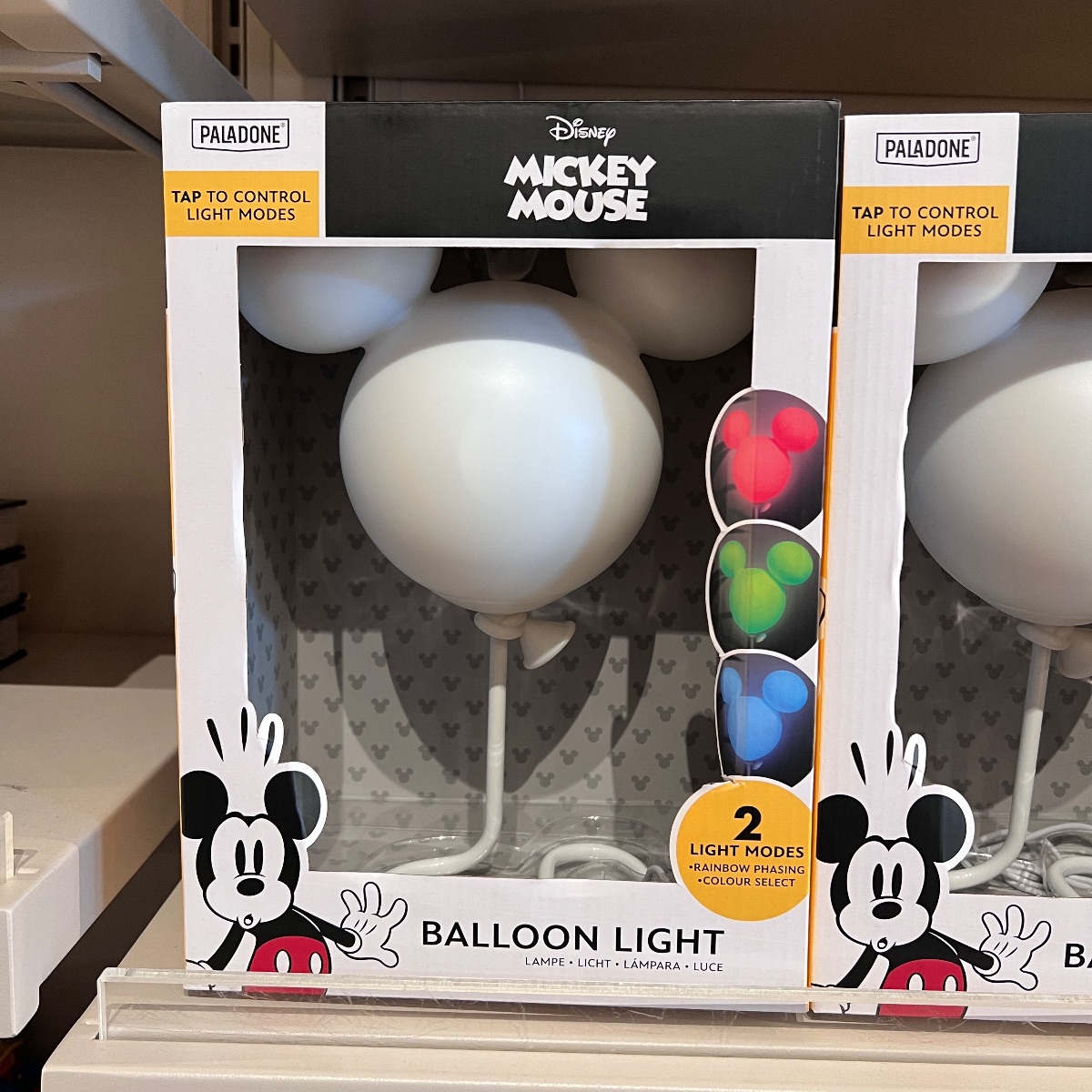 Disneyland Paris Light Up Balloon Mickey Head Lamp
