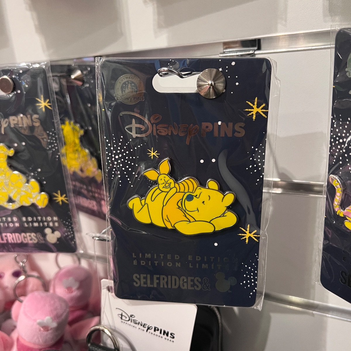 Disney Store Selfridges Limited Edition Winnie the Pooh Piglet Pin