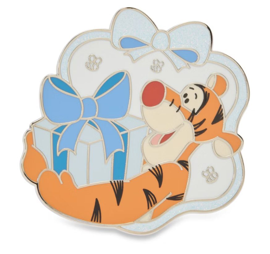 Disney Store UK Limited Edition Winnie the Pooh Tigger Gift Pot Pin view 1