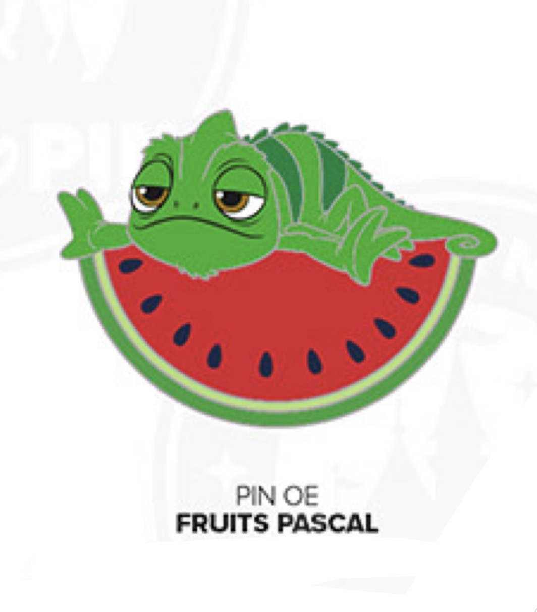 Disneyland Paris August 2026 Pascal Watermelon Pin