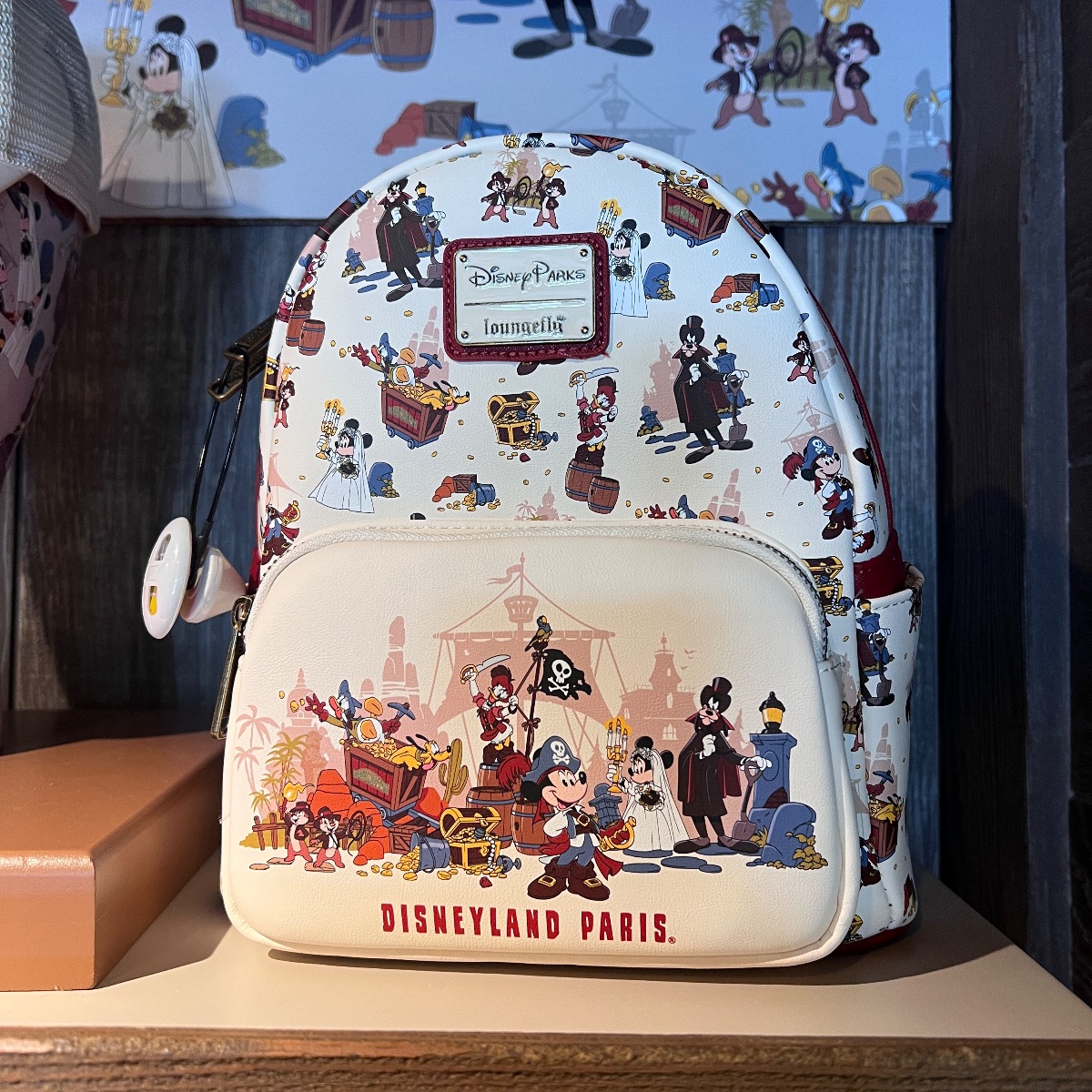 Disneyland Paris Attractions ‘Best Day Ever’ Loungefly Backpack