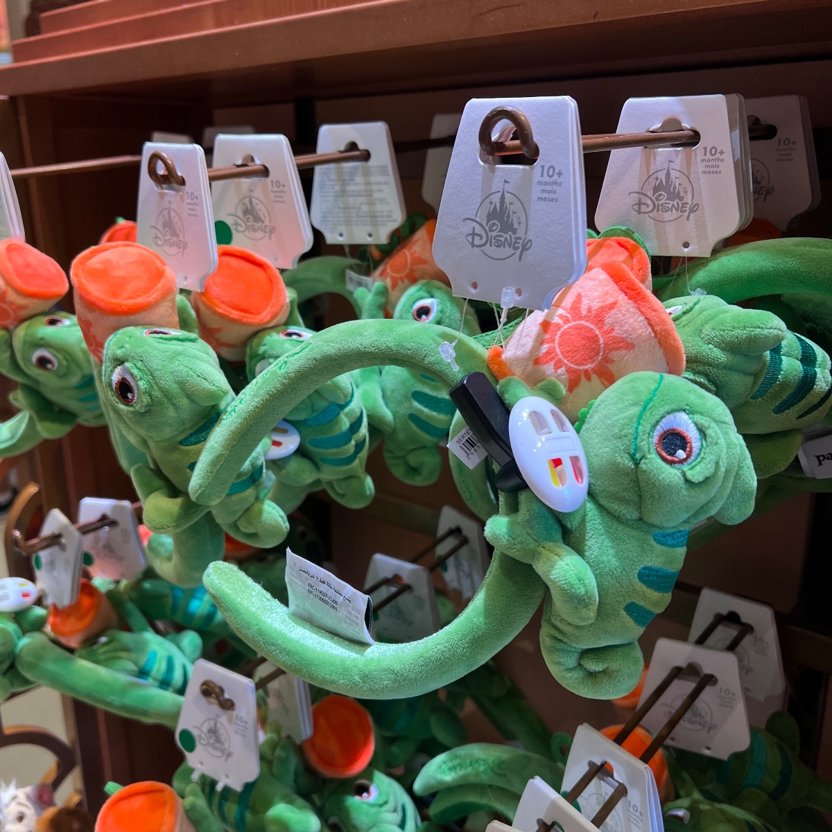 Disneyland Paris Tangled Pascal Lantern Plush Headband view 1